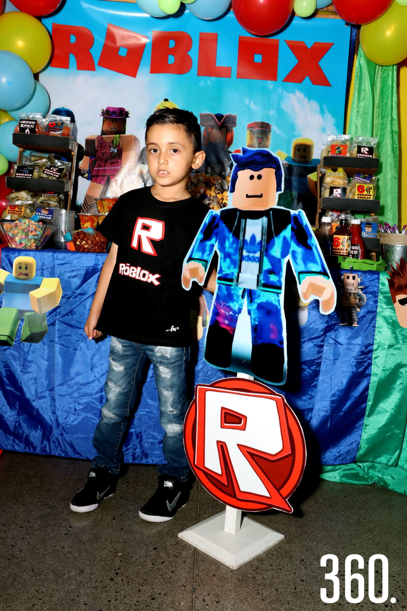 Sergio Emilio Ramírez Álvarez celebró su sexto aniversario al estilo de “Roblox”.