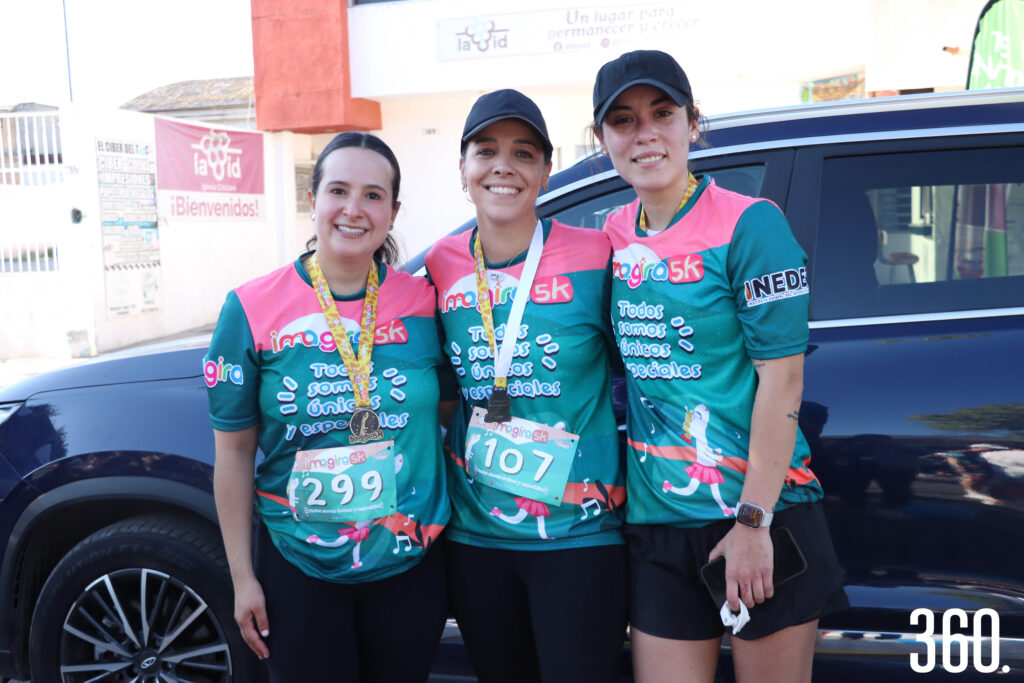 Martha Dainitin, Gaby Baca y Mar Maldonado.