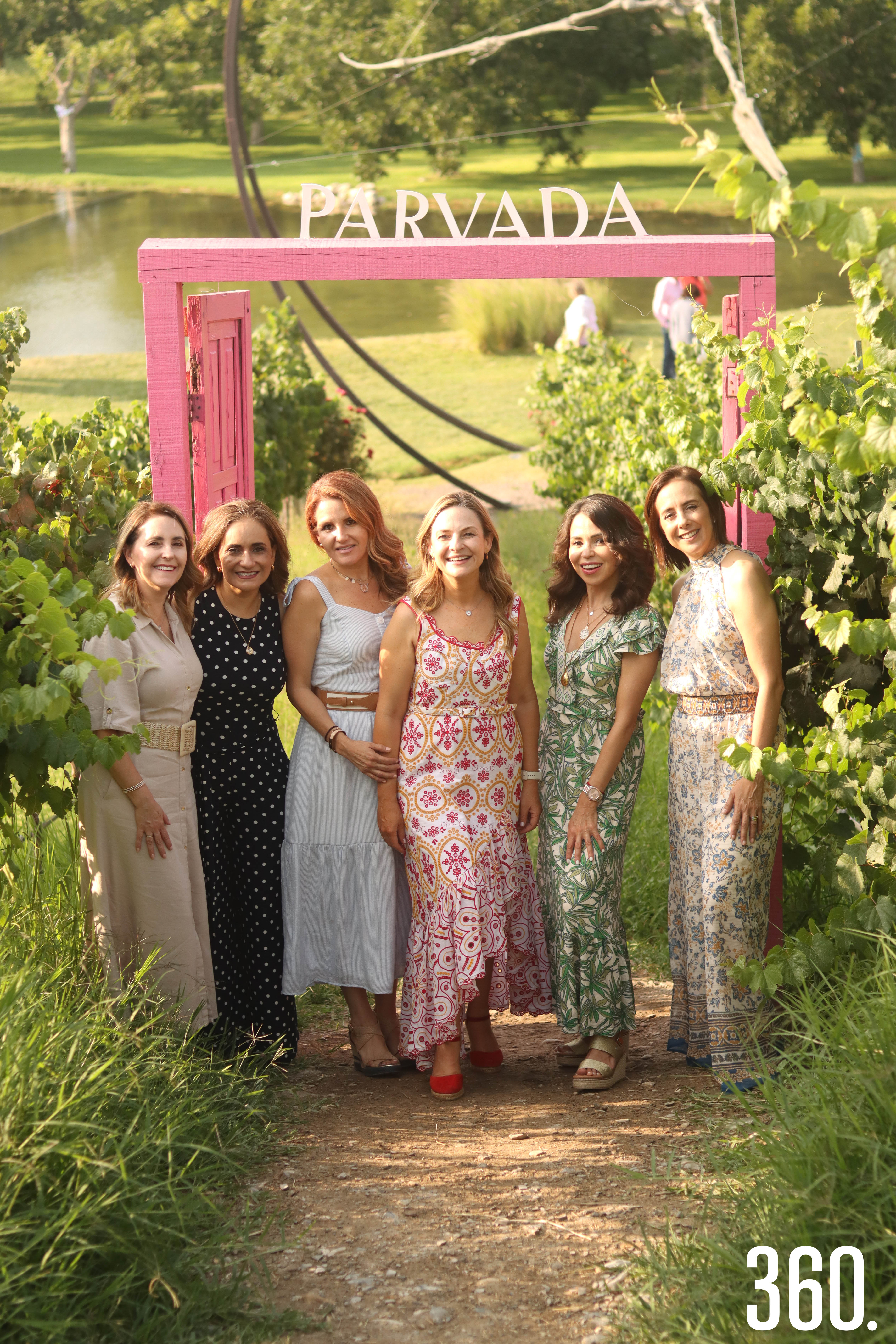 Angélica Guajardo, Karla Olvera, Aidé Salinas, Lizzy Peña, Norma Montemayor y Adriana Ramos.