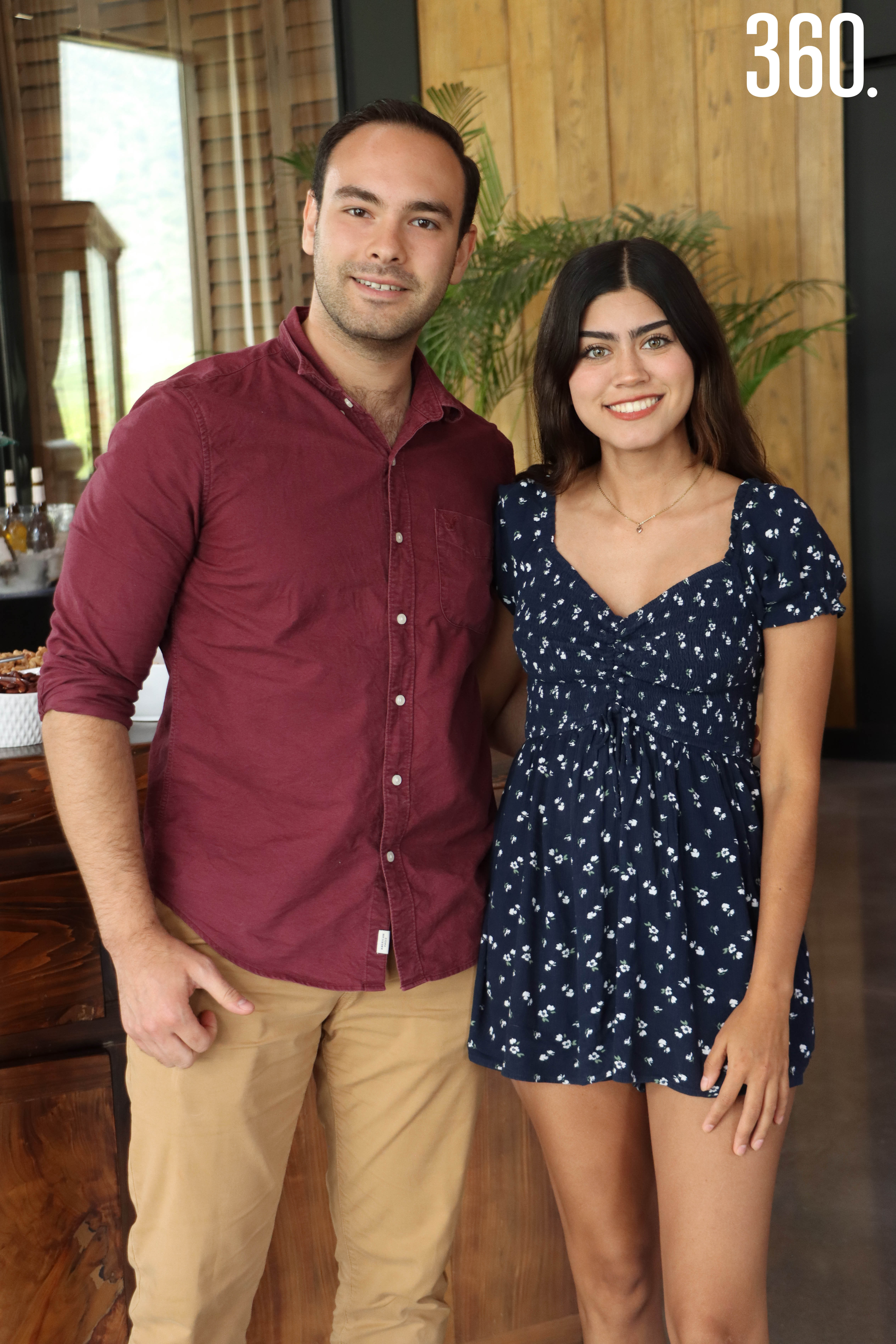 Andrés Peña y Karime López.