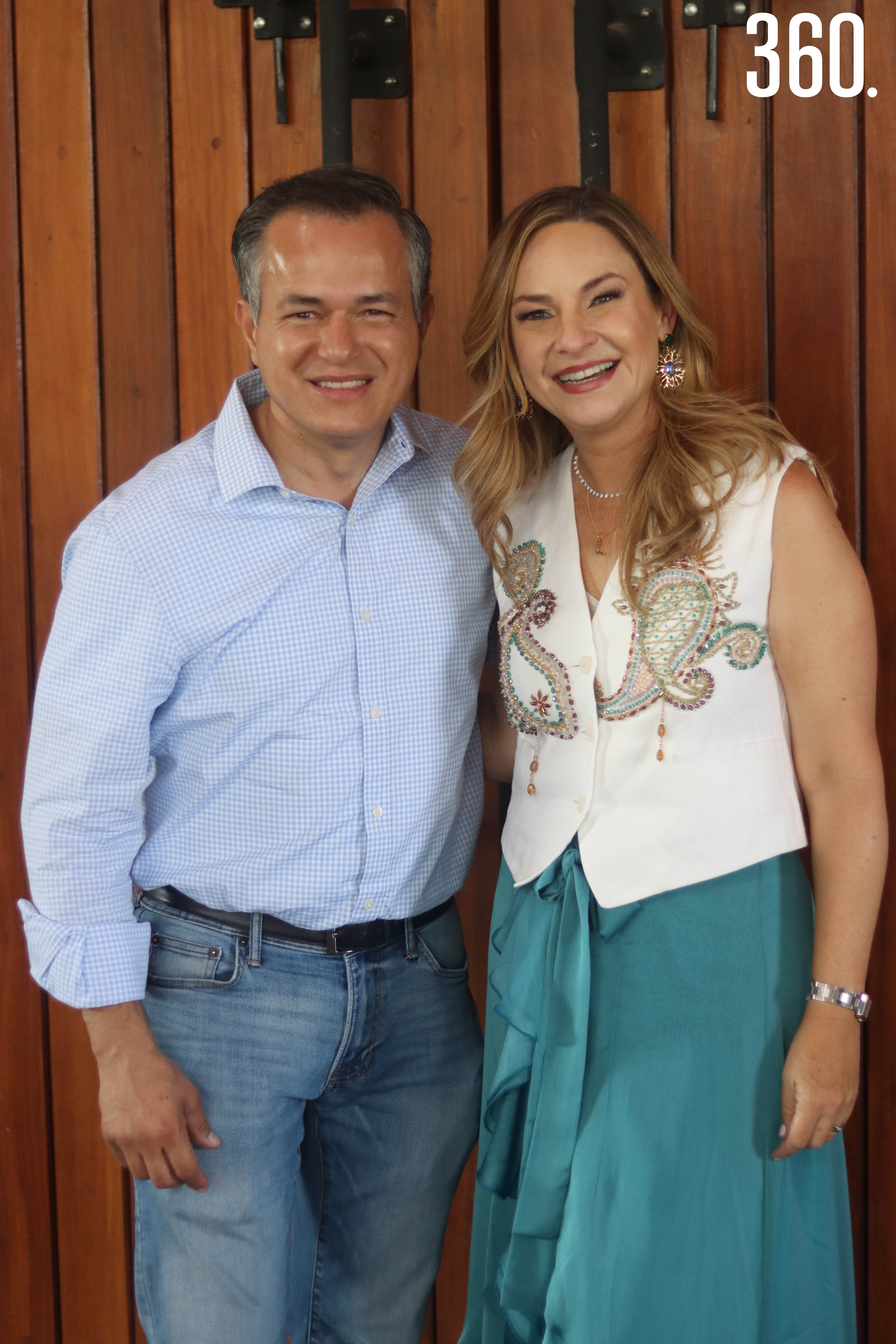 Luis Rico y Lizzy Peña.