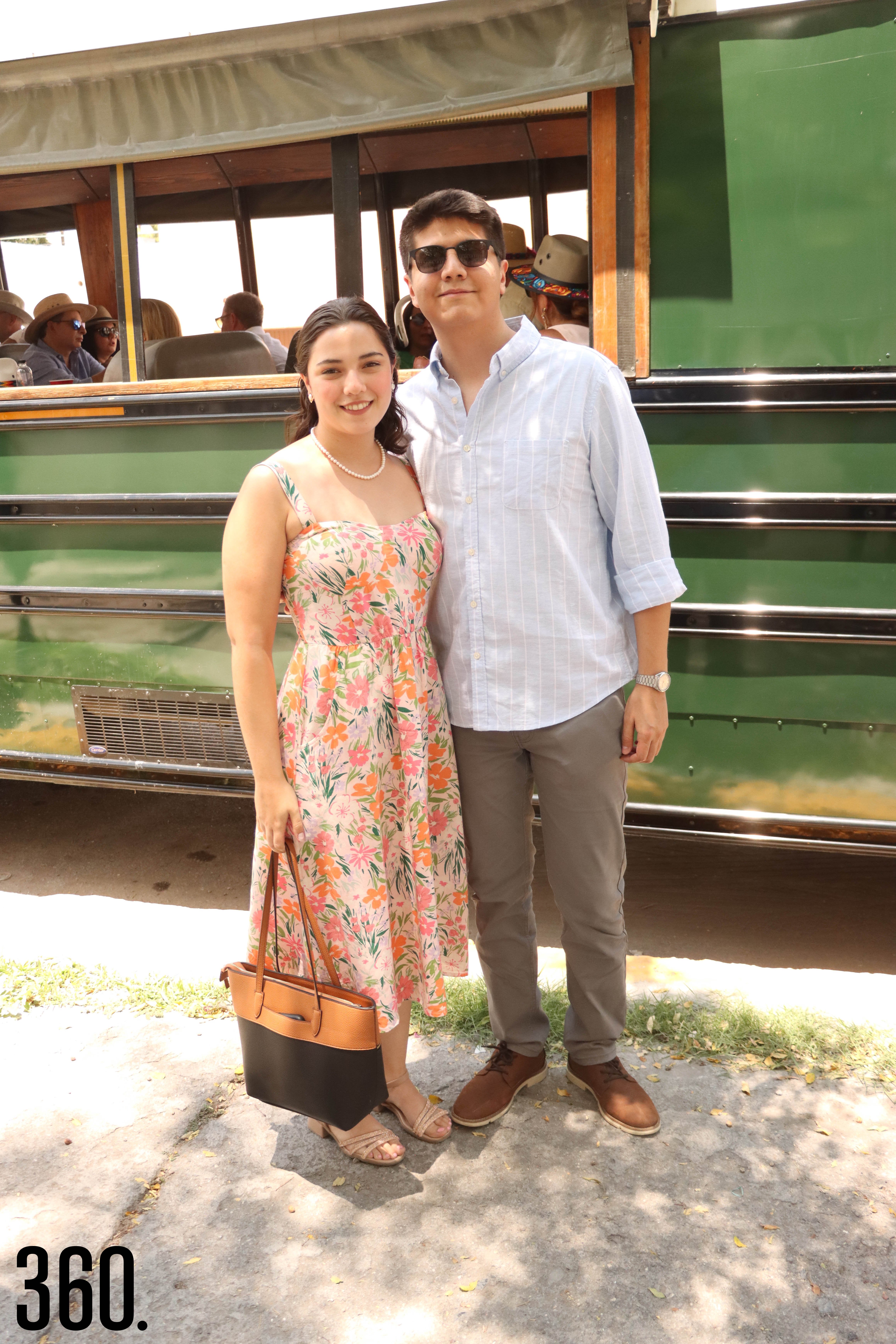 Lorena Rojas y Hugo Lara.