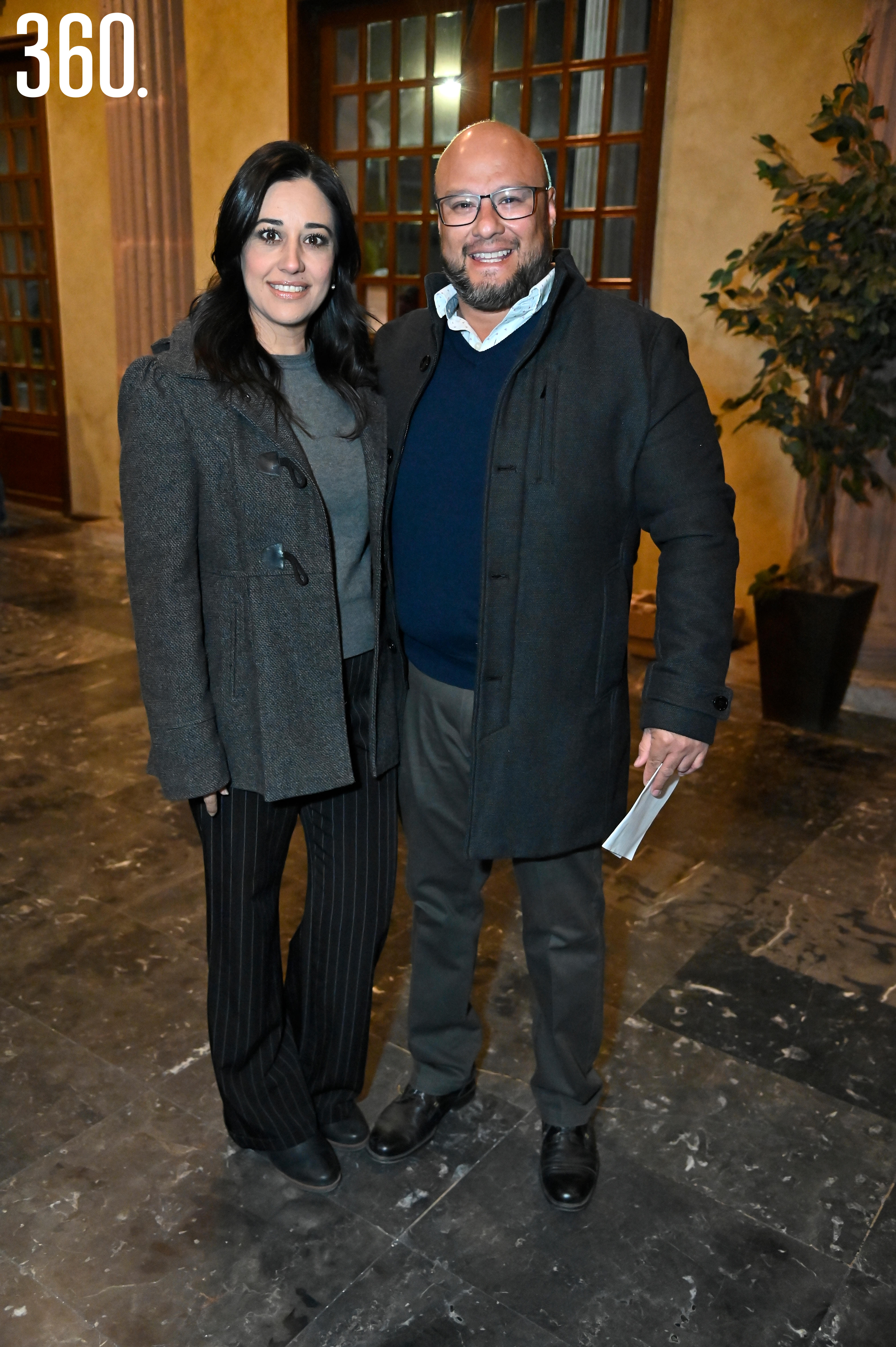 Ana Laura Dávila y Gilberto Romero.