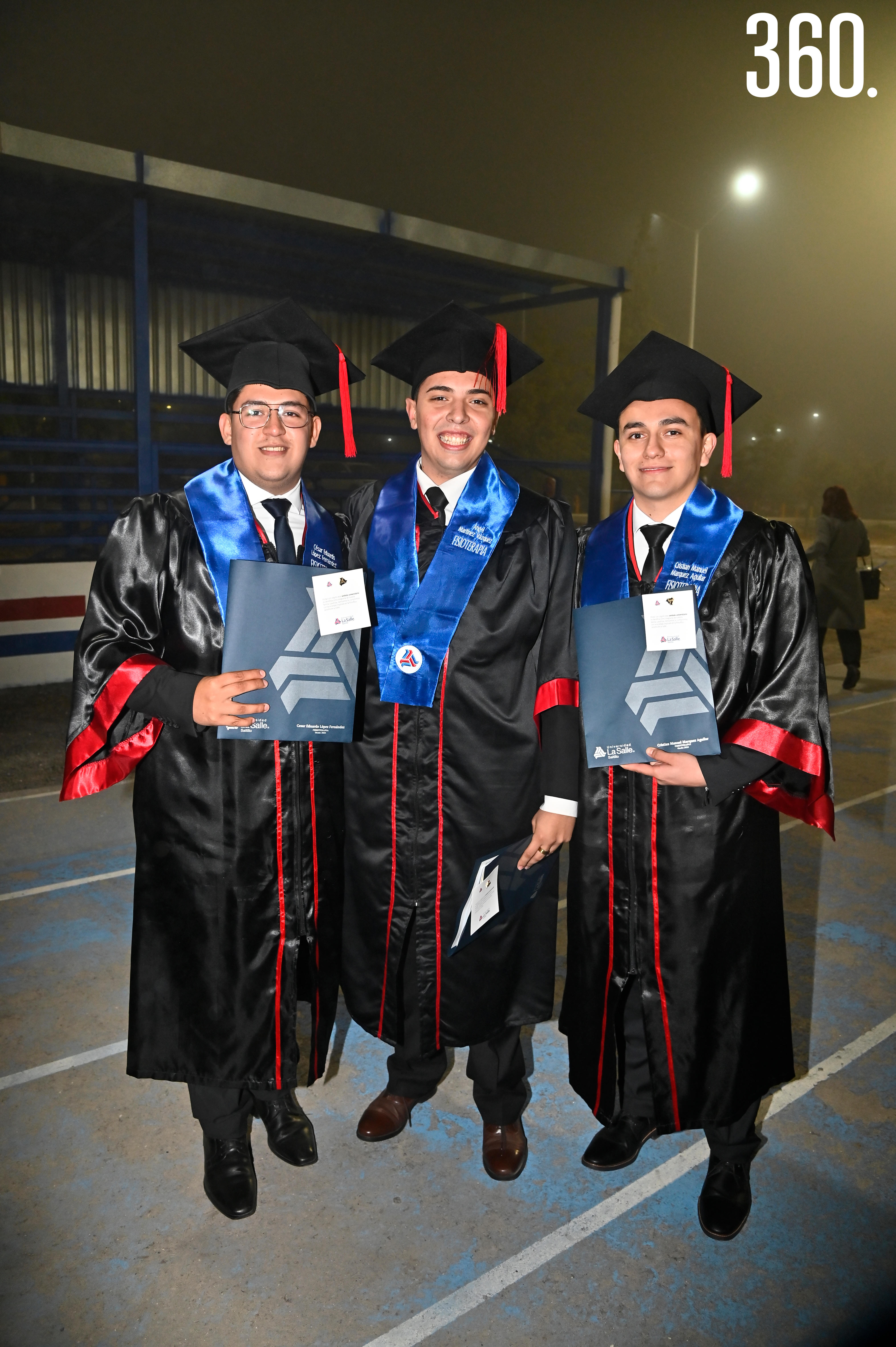 César López, Ángel Martínez y Cristian Márquez.