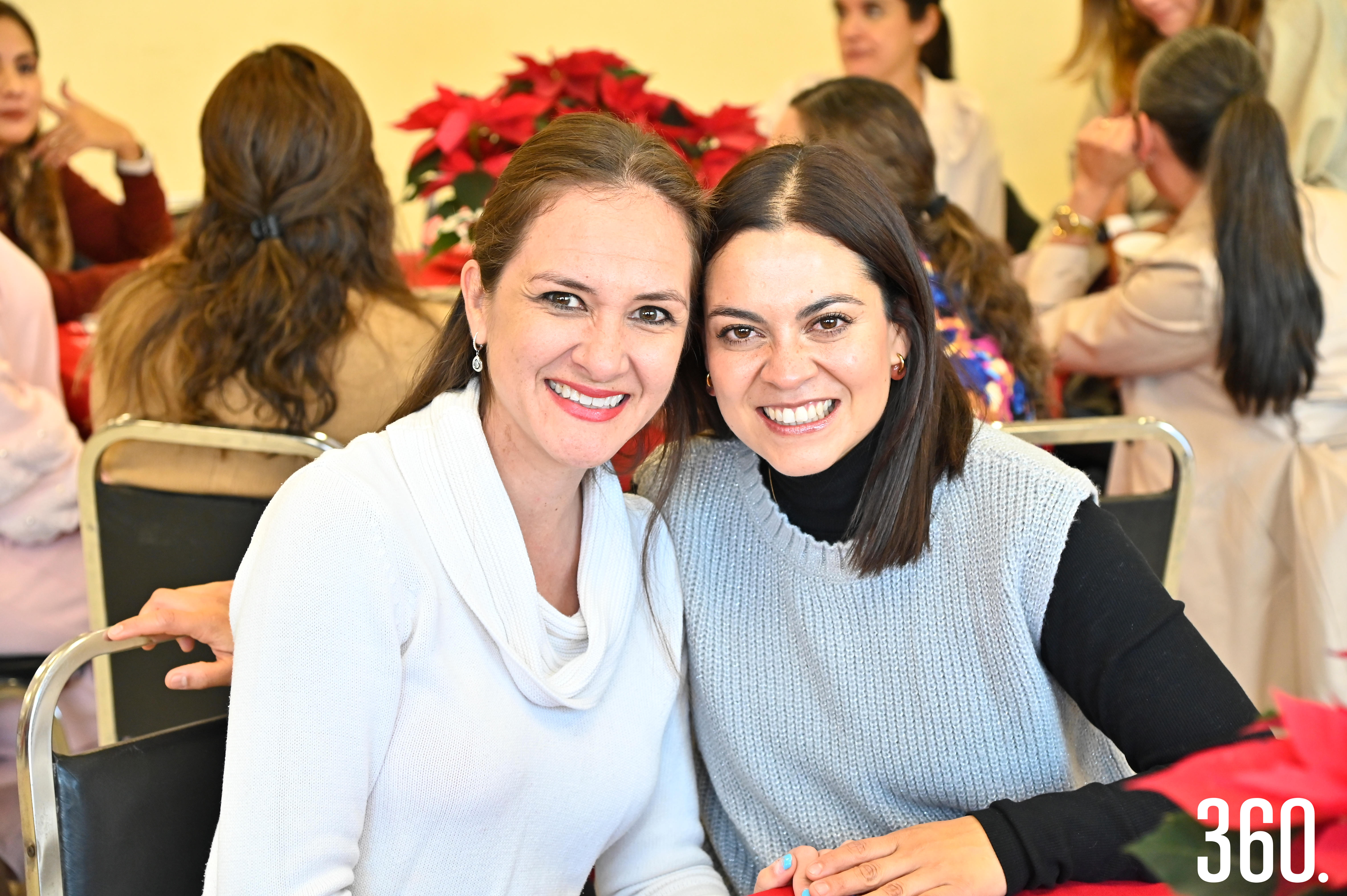Claudia Agüero y Edith Martínez.