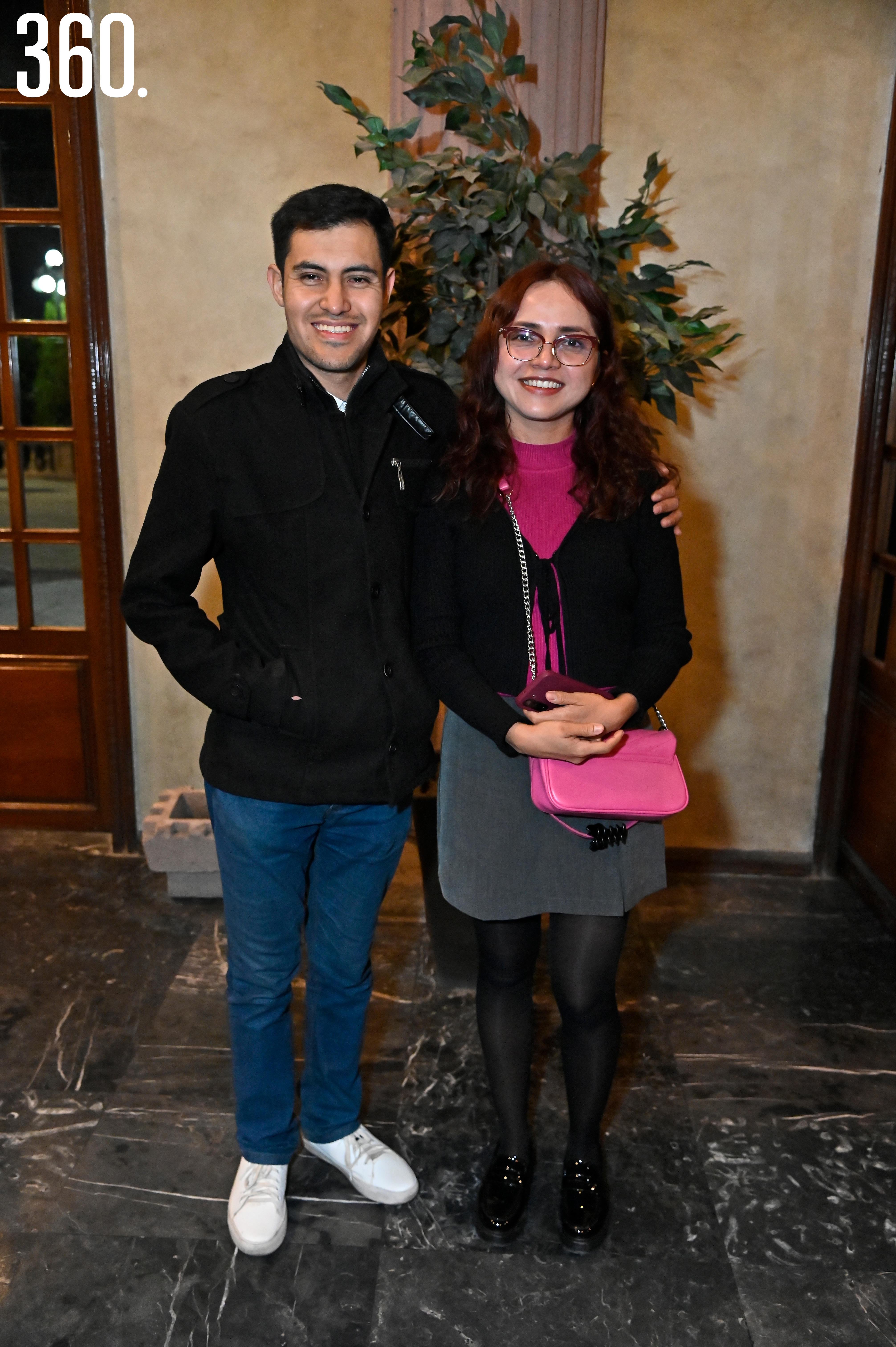 Ángel Isaac Tobías y Karina Trejo.