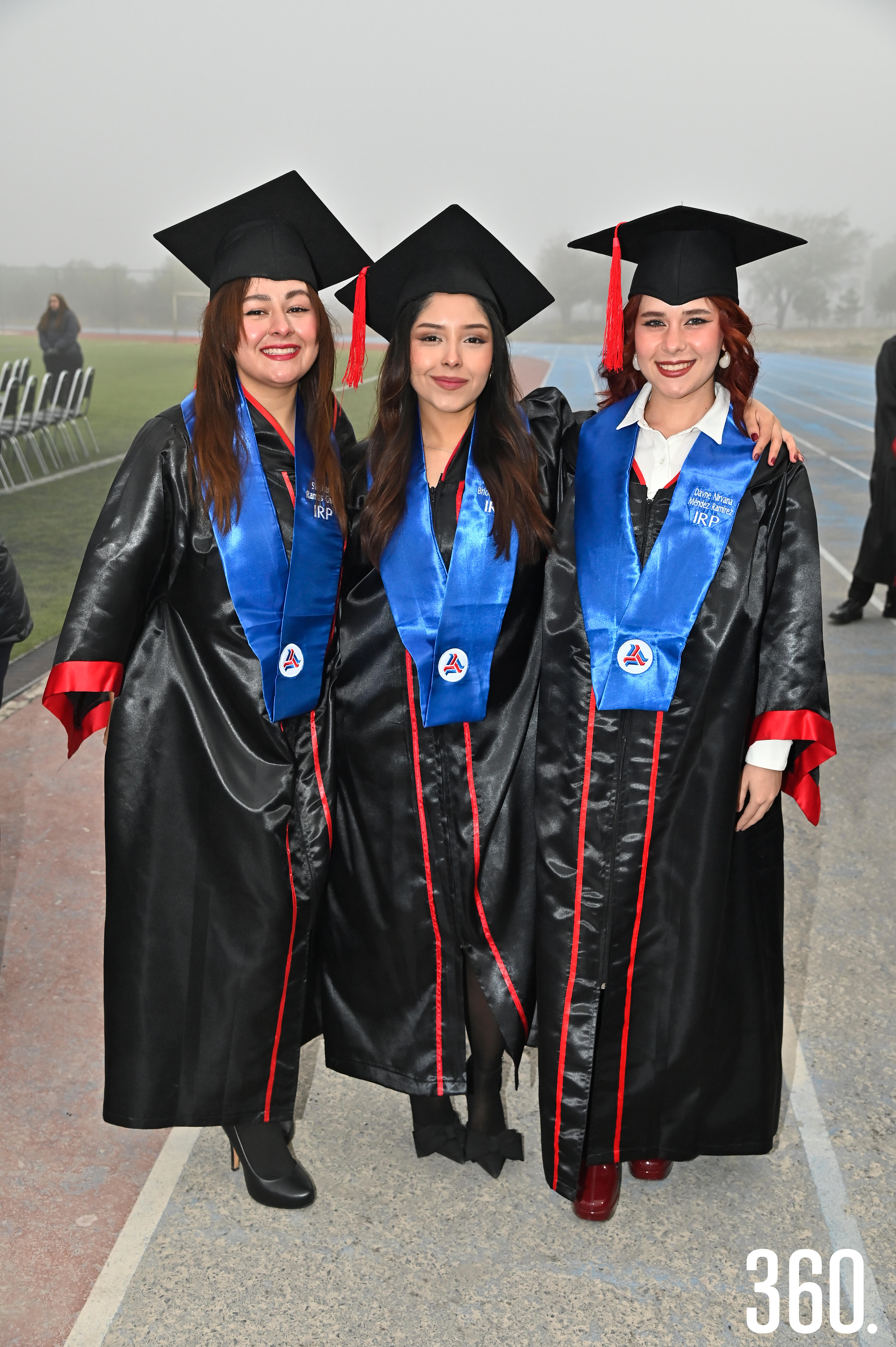 Estefani Ramos, Sofía Briones y Davne Nirvana Méndez.