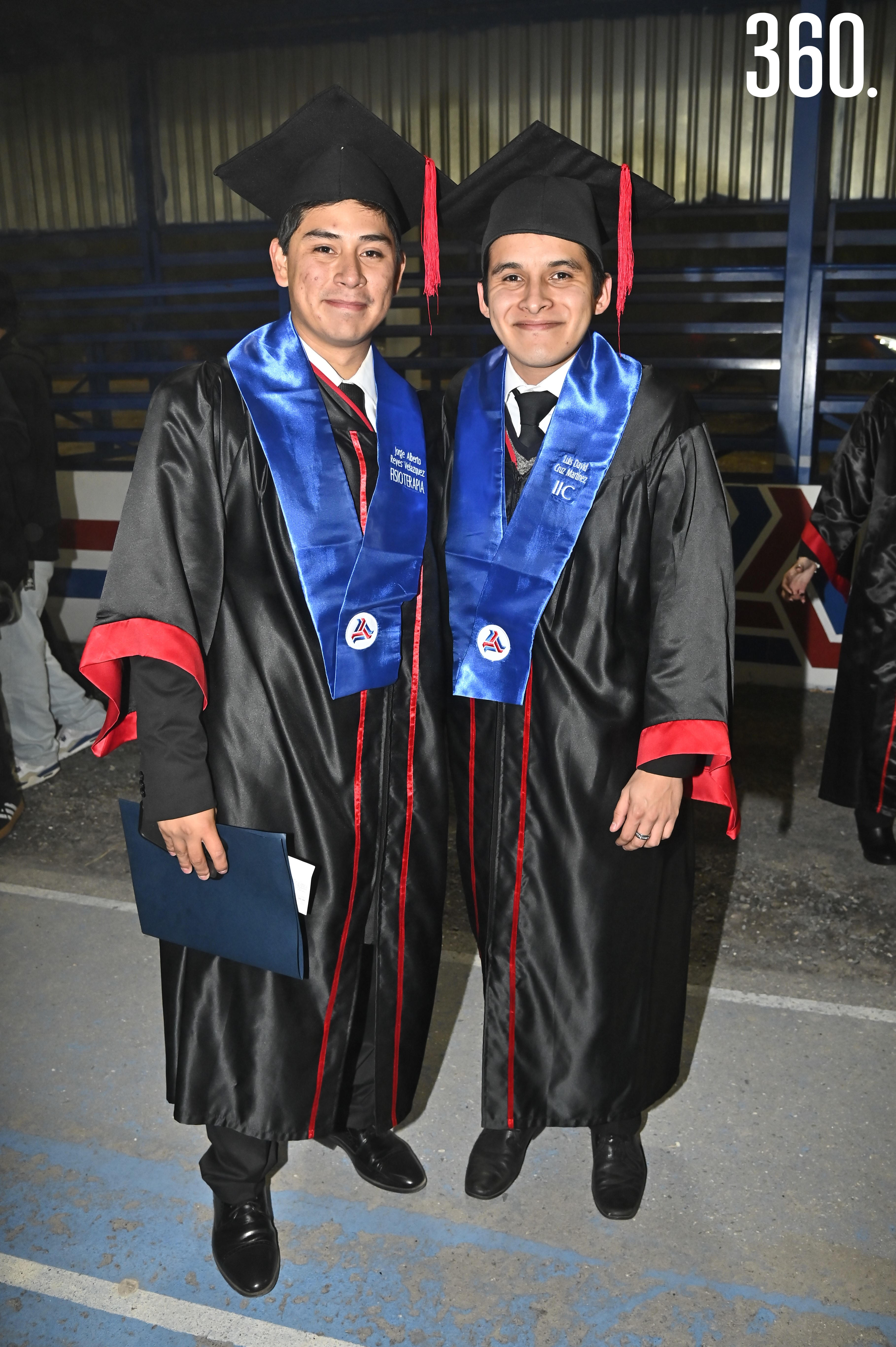 Jorge Reyes y Luis David Cruz.
