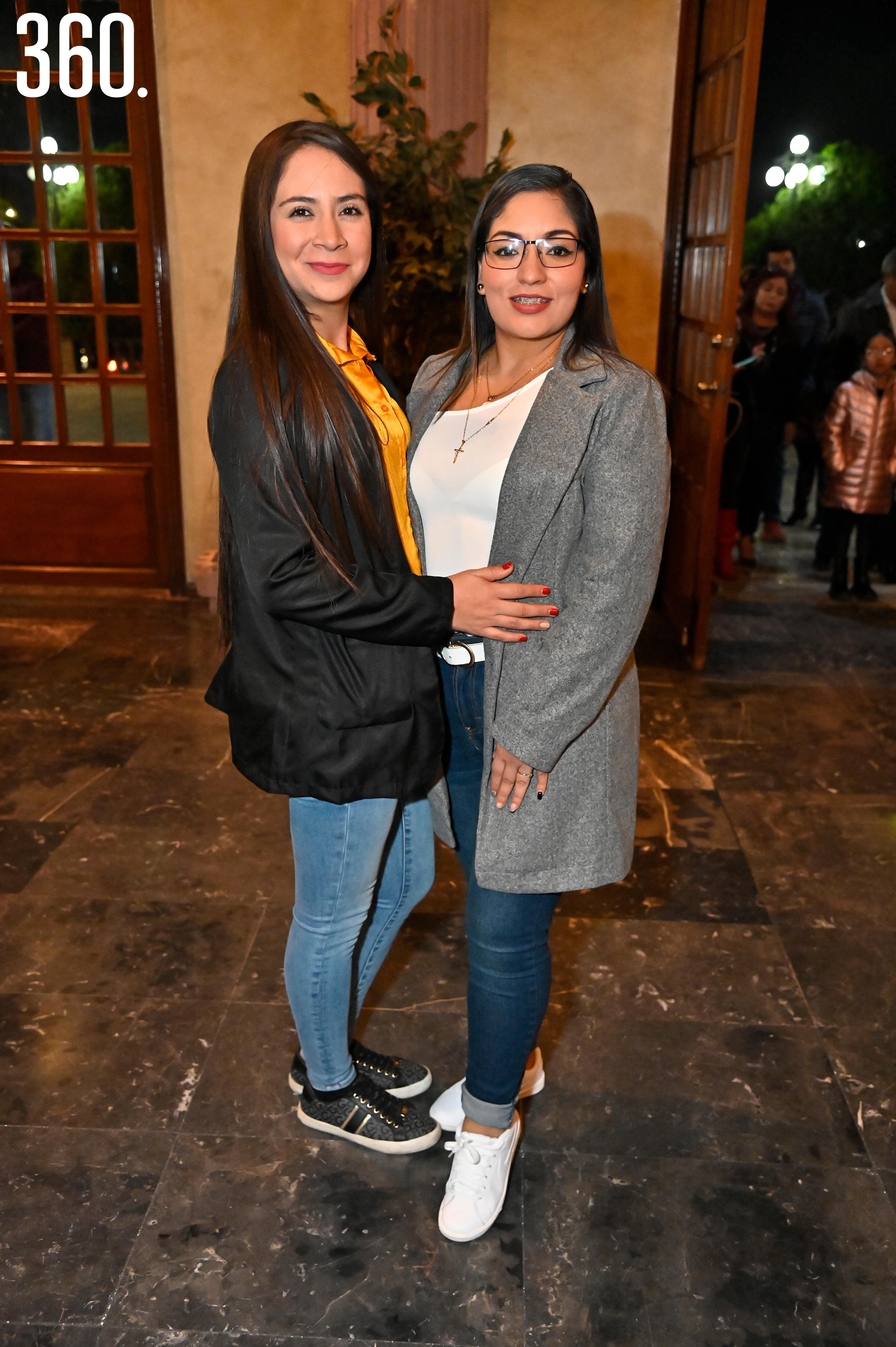 Samantha Banda y Jessica de la Peña.