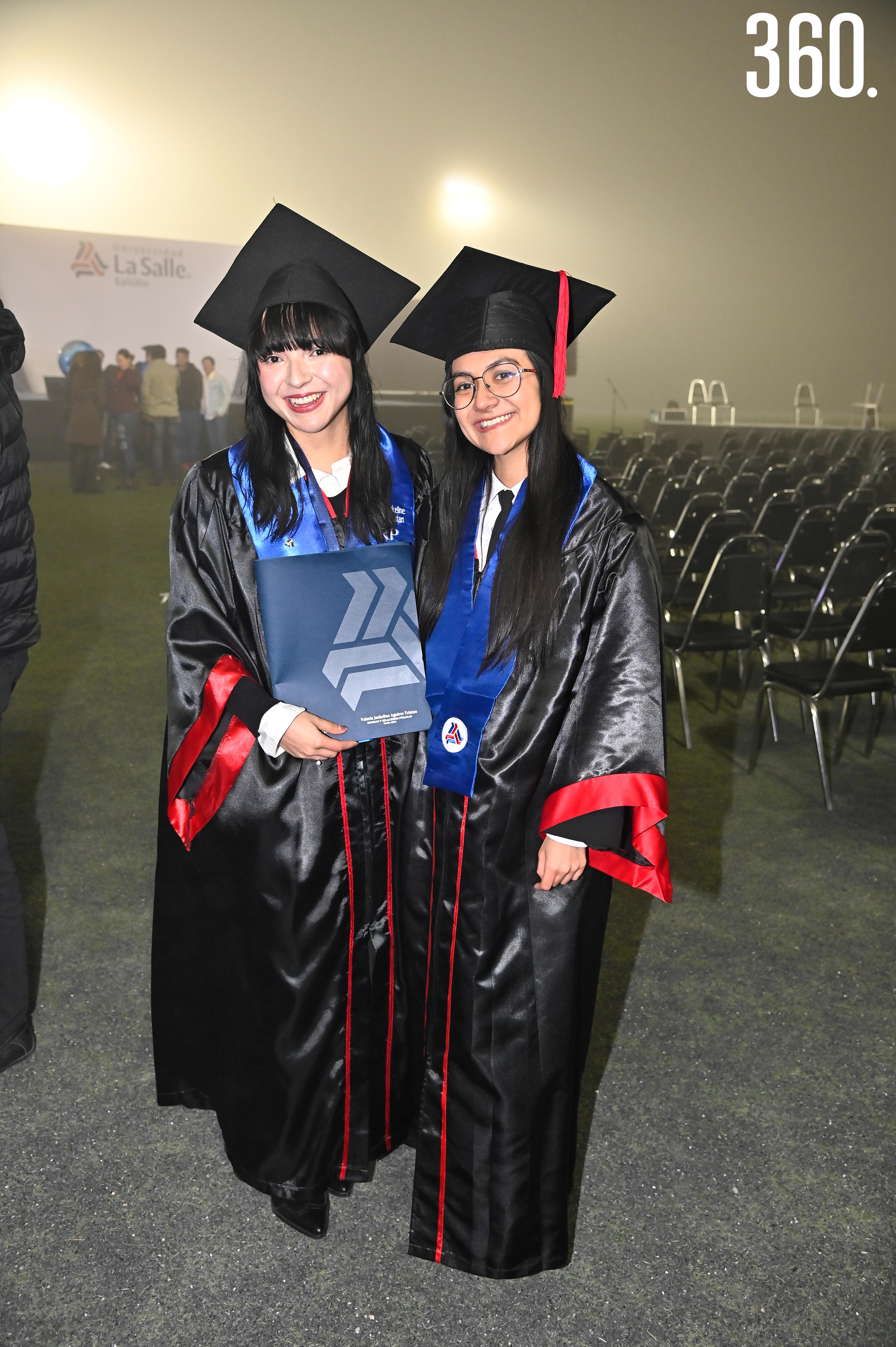 Valeria Aguirre y Pamela García.
