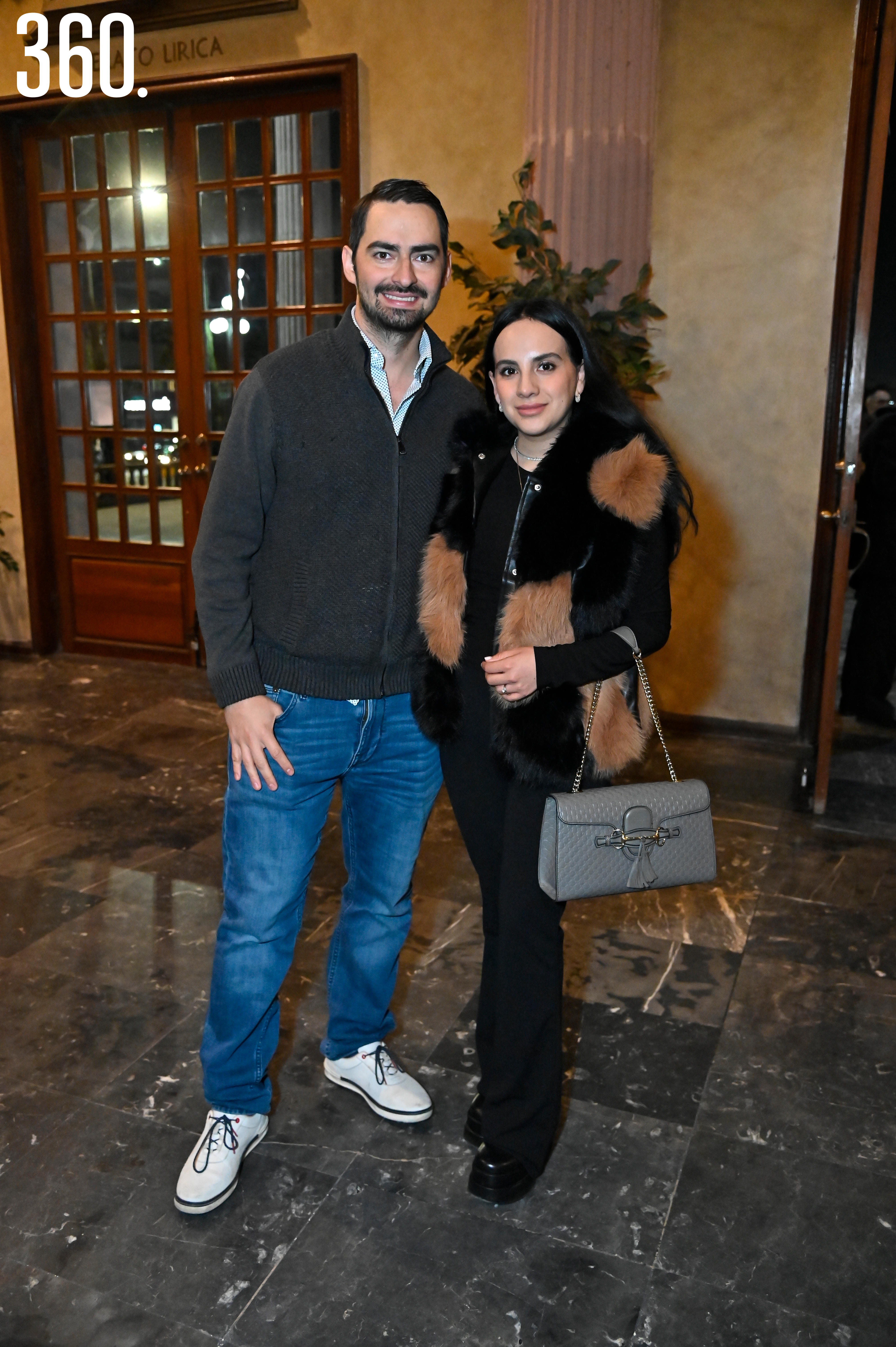 Jorge Ramos y Natalia Villanueva.