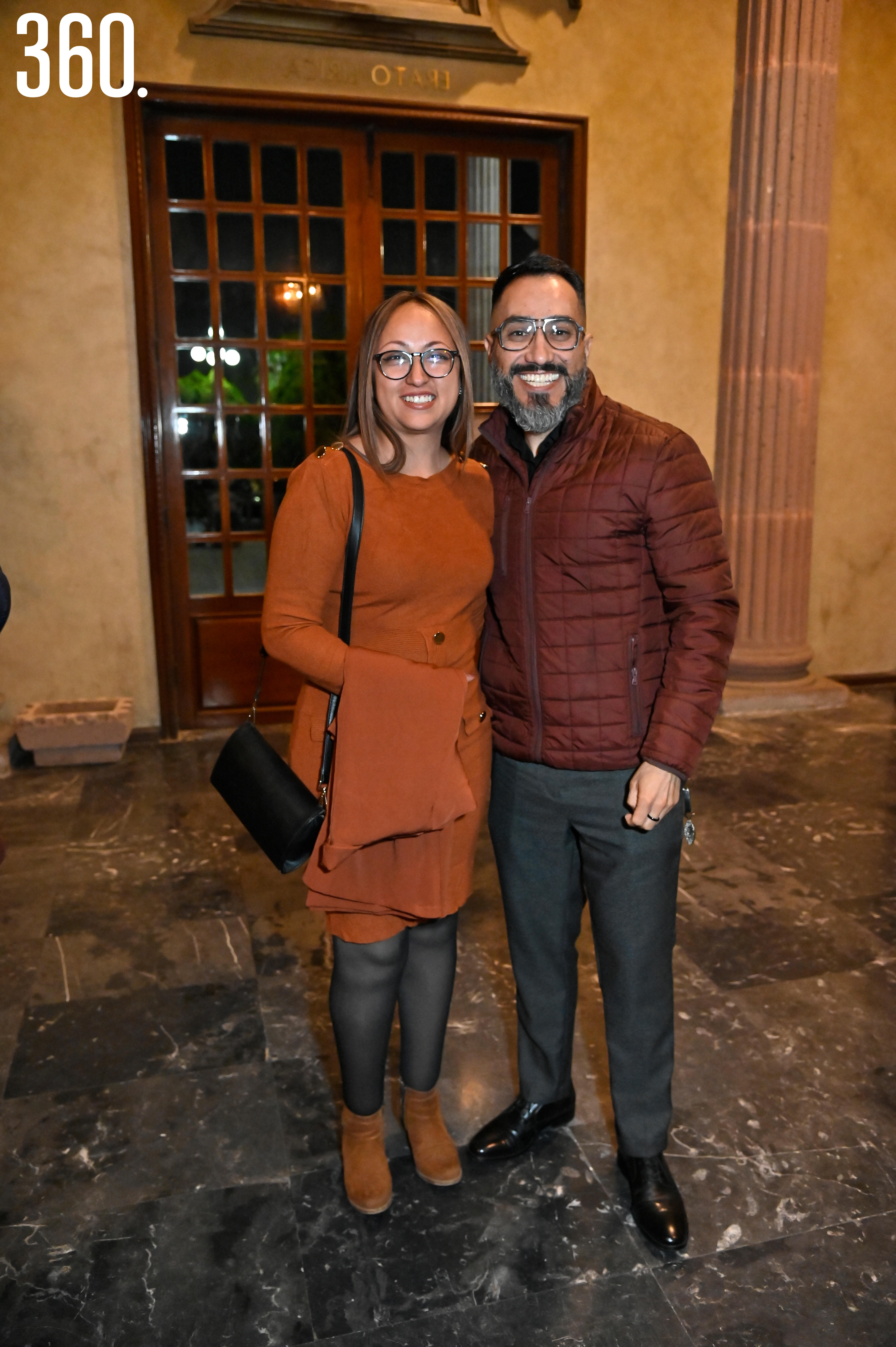 Reyna y Daniel Martínez.