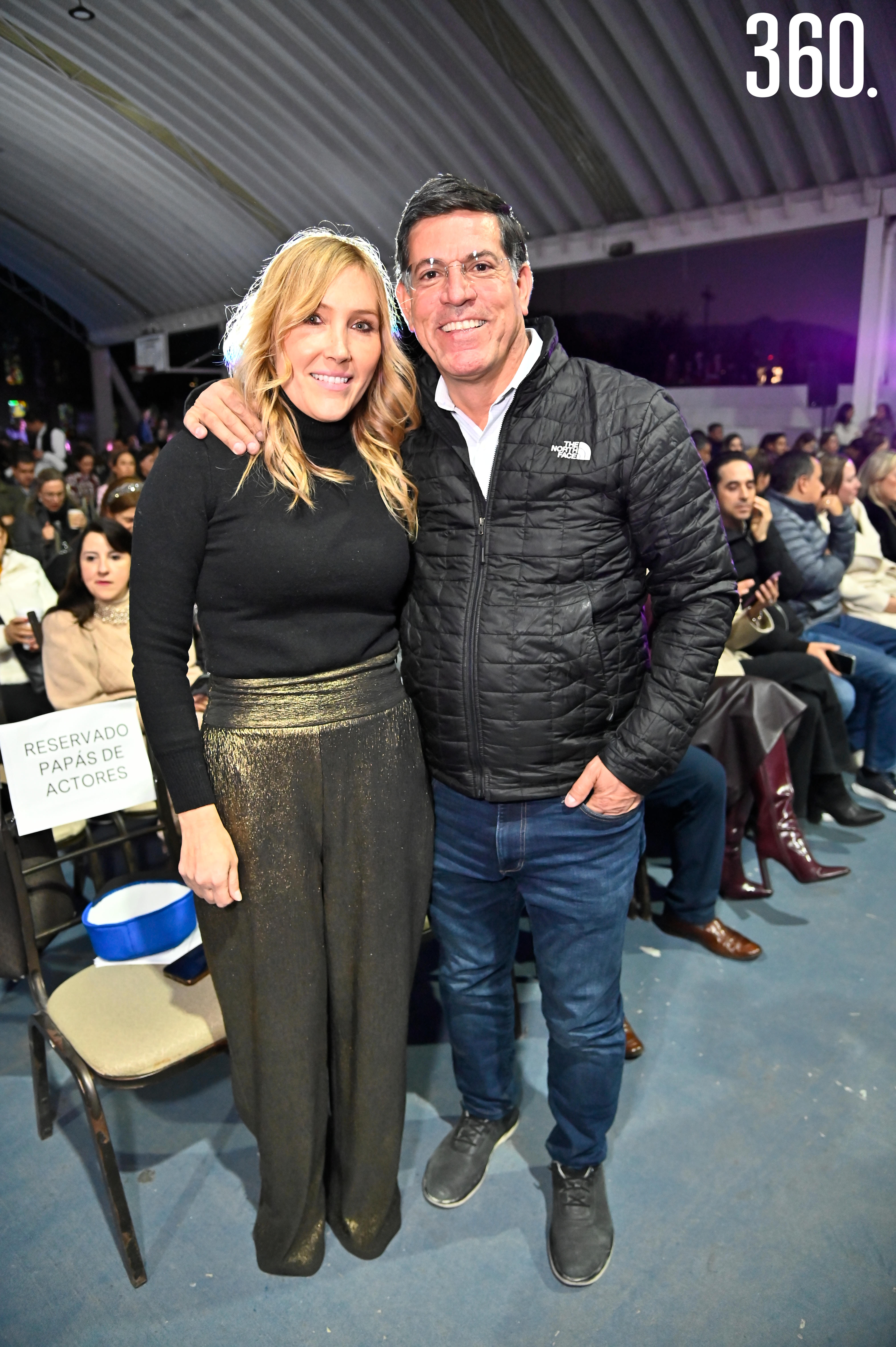 Aline Sáenz y Ricardo Ramos.