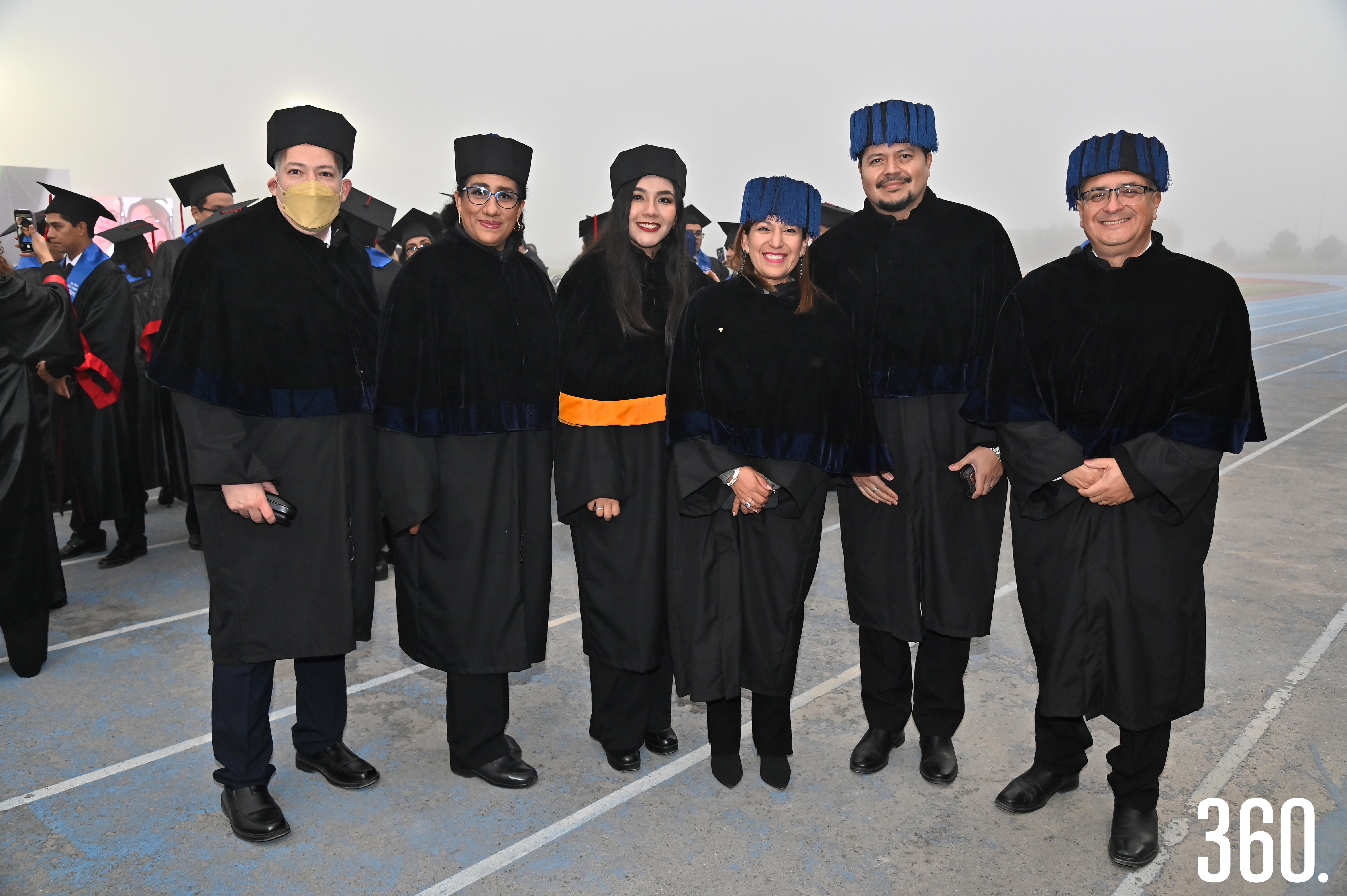 Guillermo Garza, Laura Zogbi, Gisela Rodríguez, Tania Ramírez, Valdemar Perales y David Serafín.