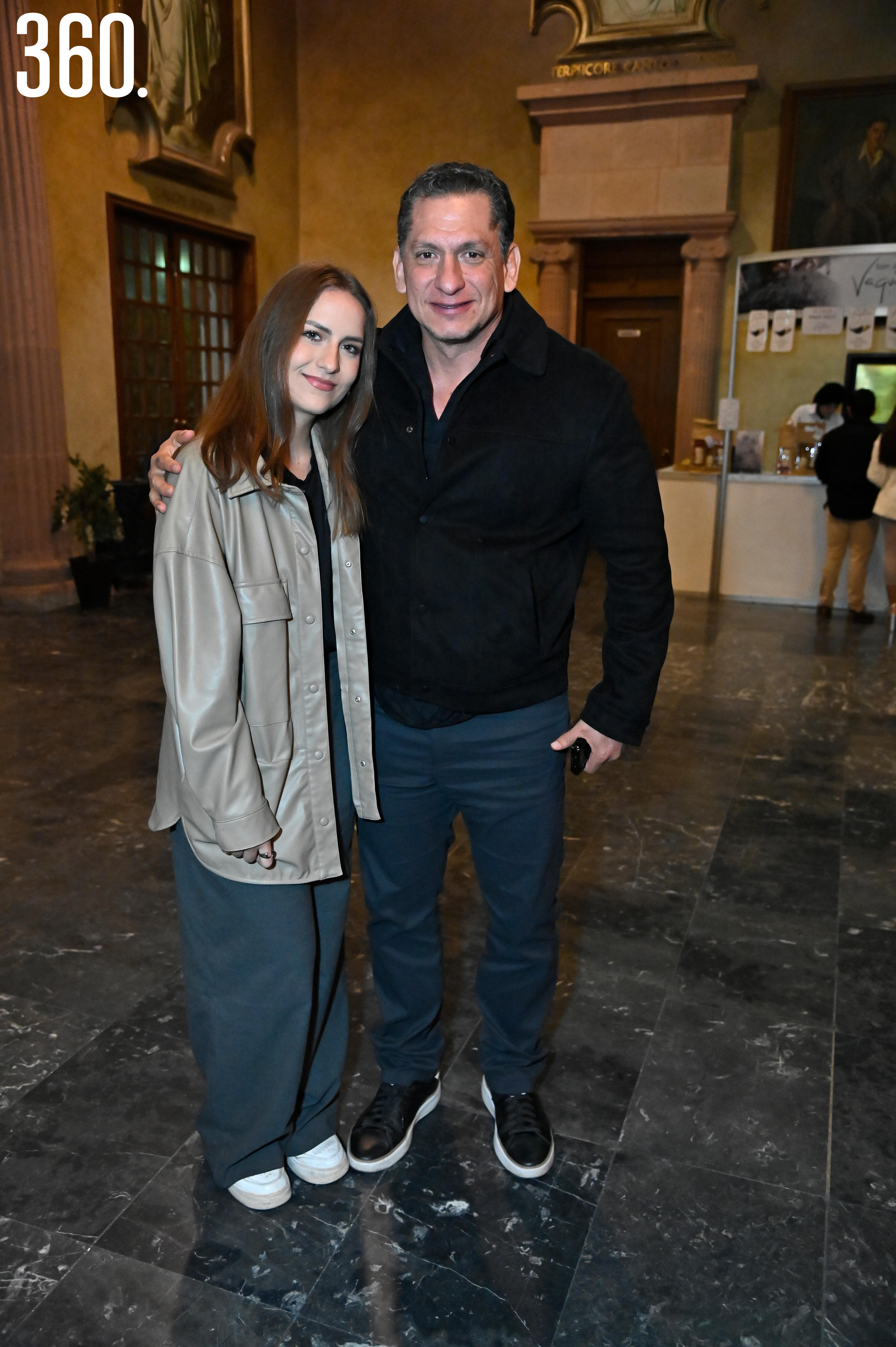 Ana Paula Calderón y Miguel Calderón.