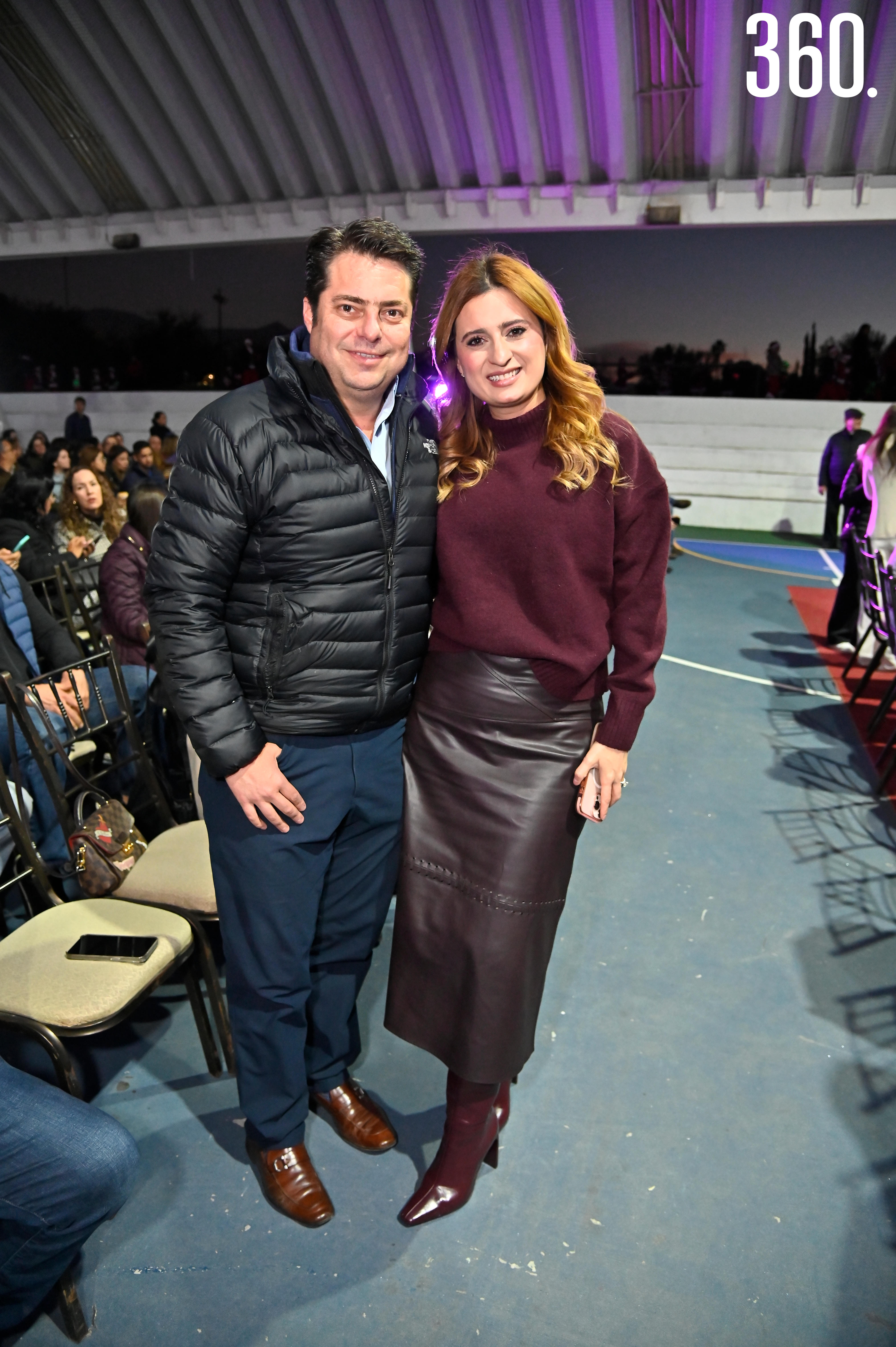 Enrique Martínez y Lilia Hiarmes.