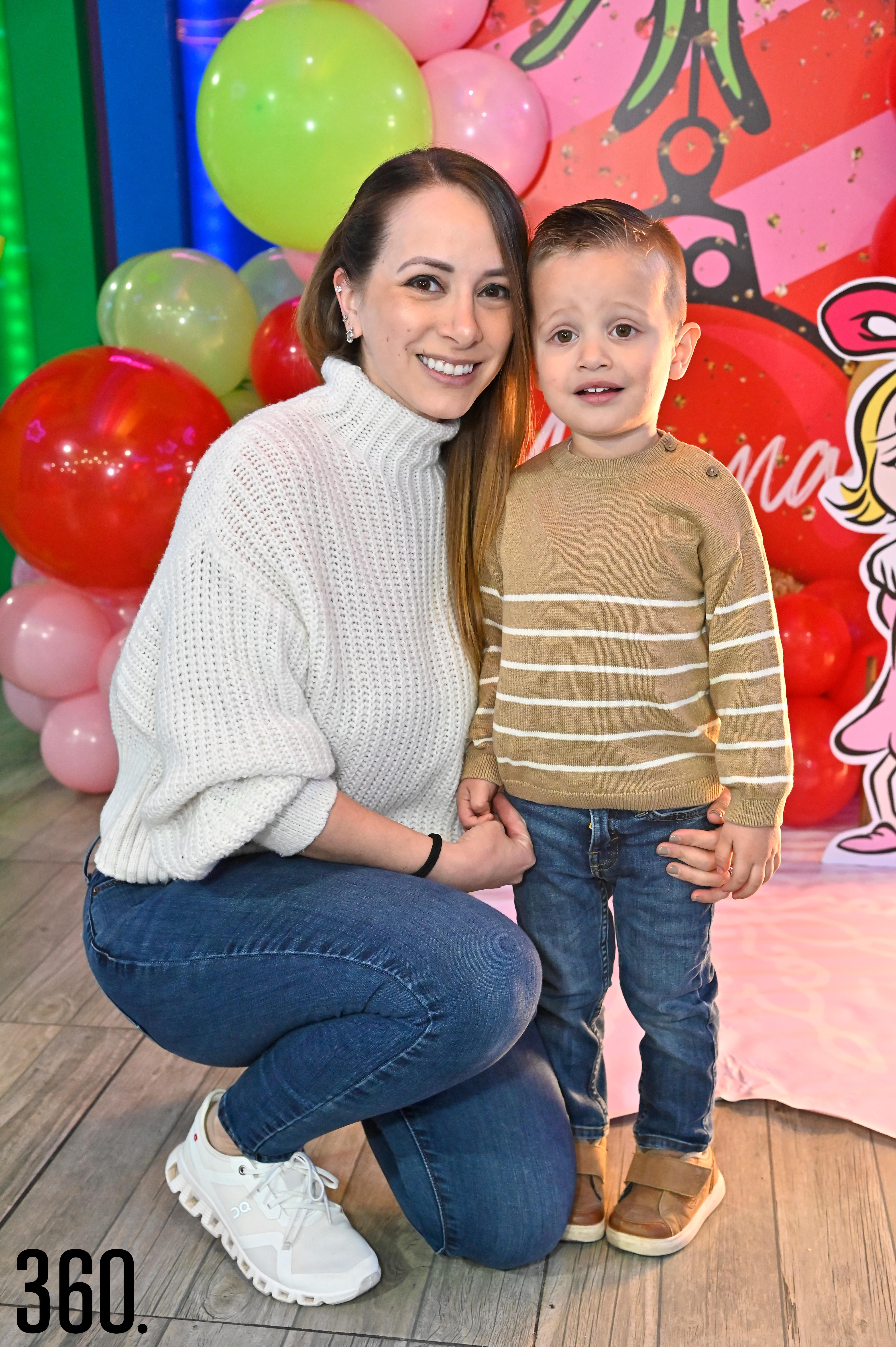 Alina Castillo y Alberto Prado.