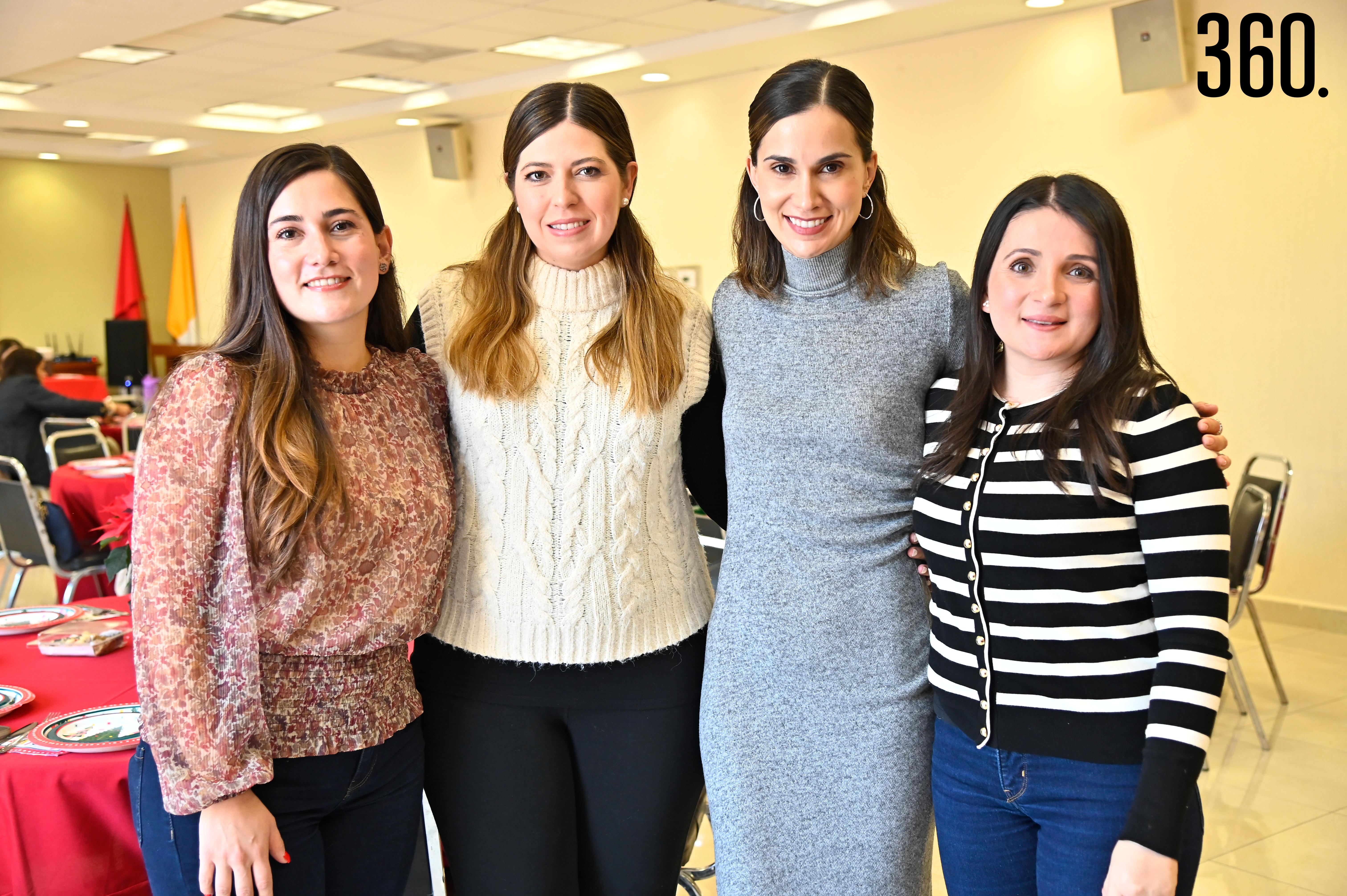 Gaby Moreira, Ana Lucía Peart, Ana Laura Cárdenas y Brenda Lara.