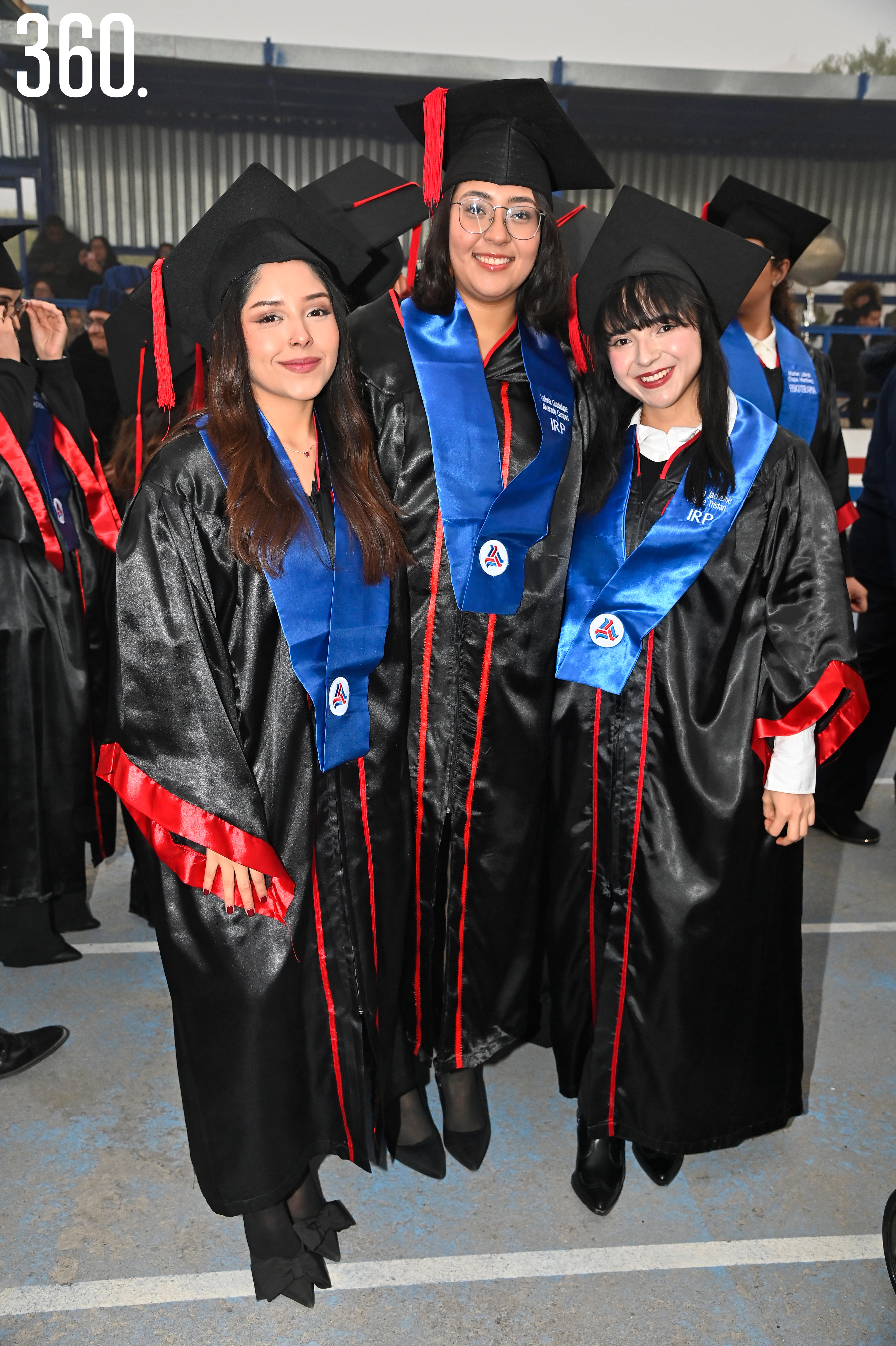 Sofía Briones, Valeria Alvarado y Valeria Aguirre.