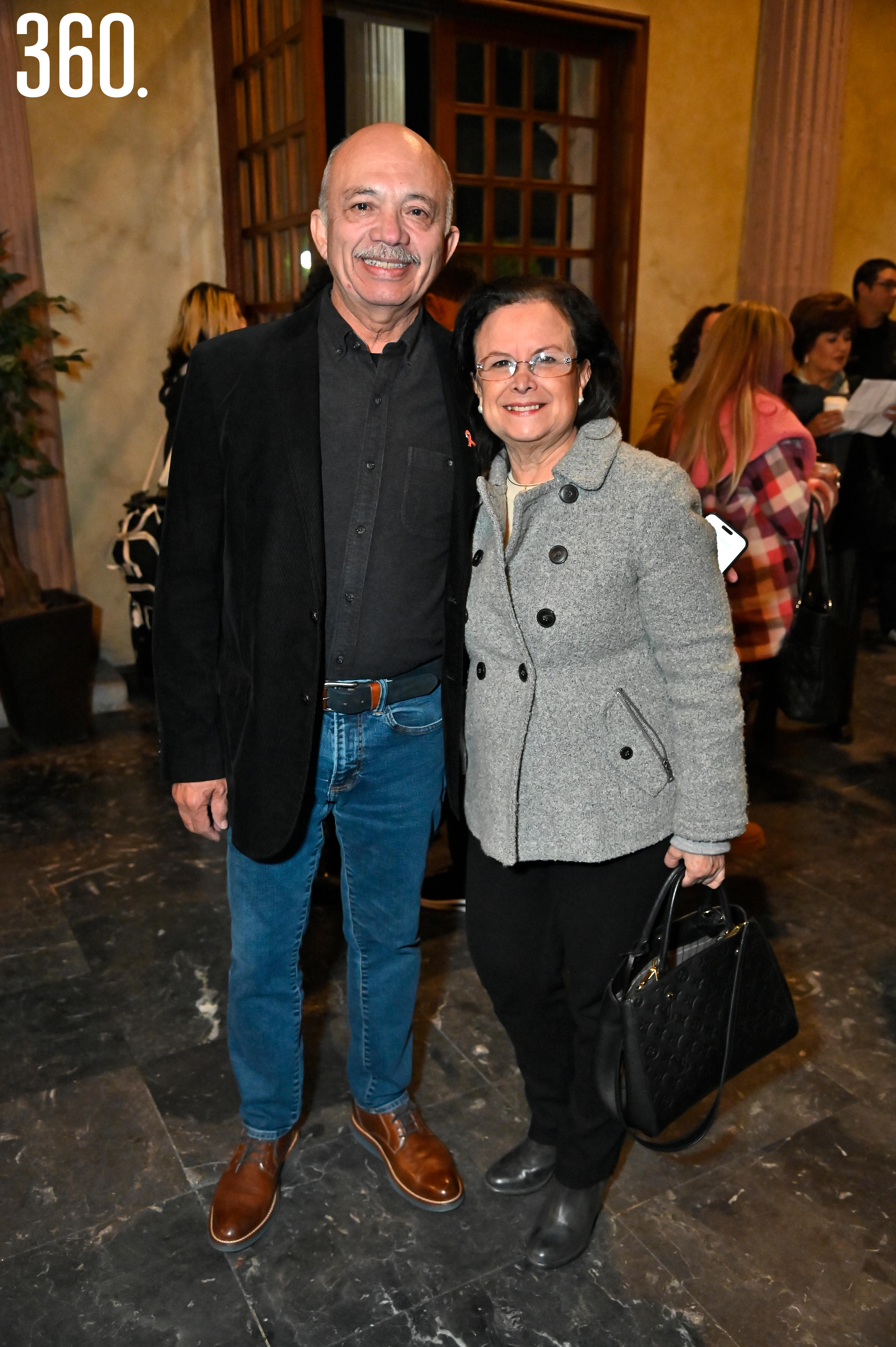 Óscar Pimentel y Tere Morado.