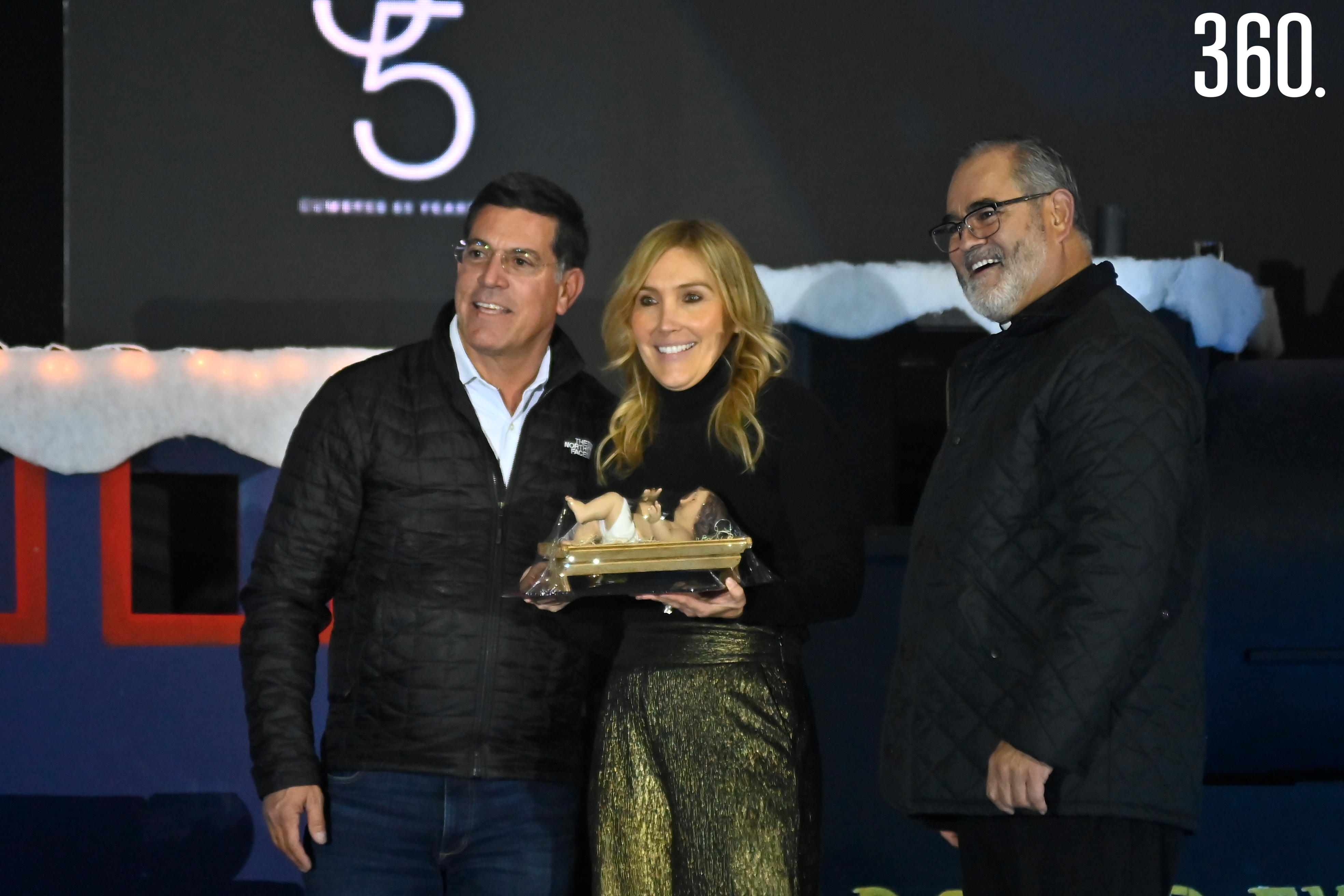 El tercer niño Dios se entregó a la familia Ramos Sáenz.