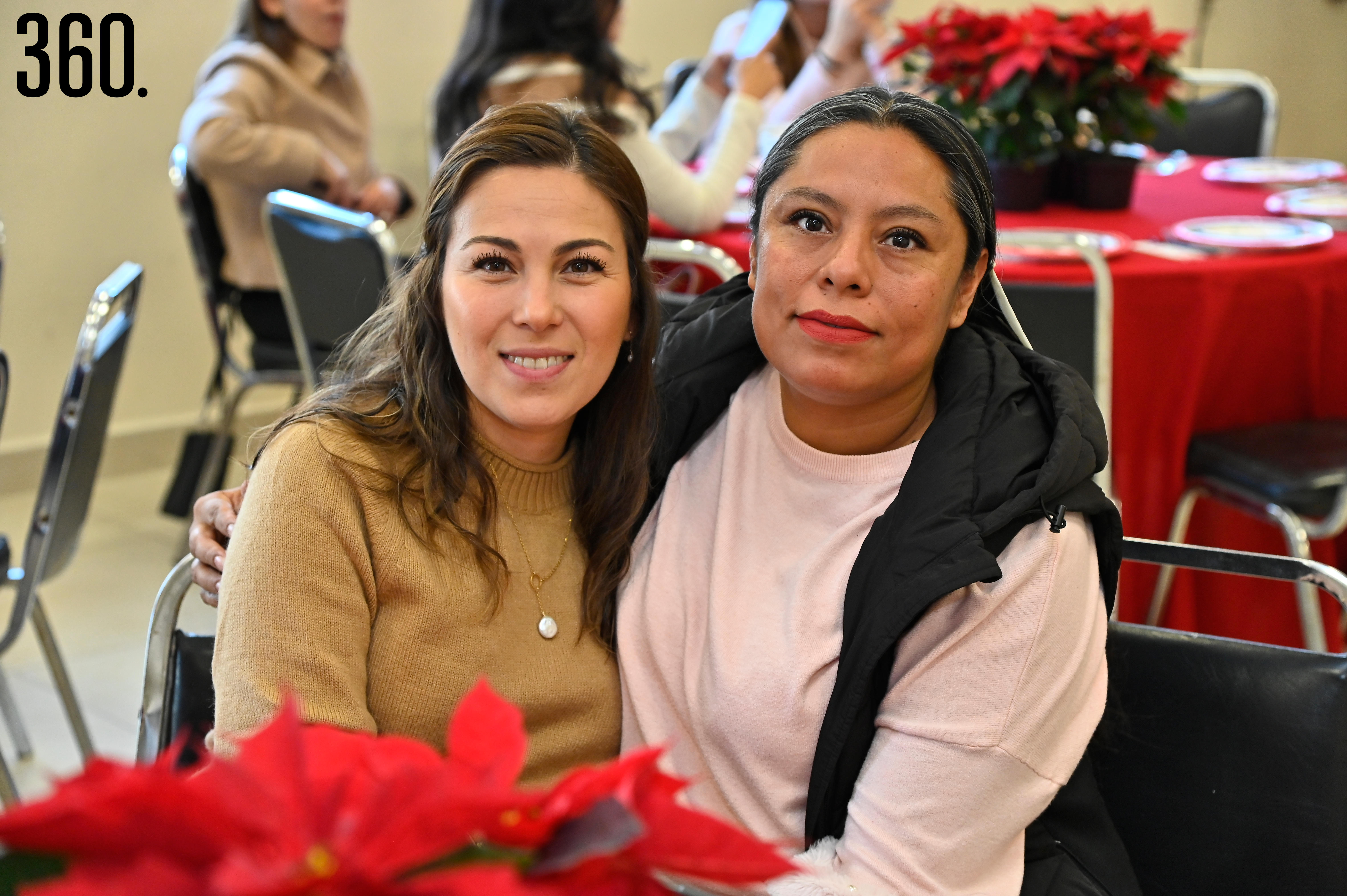 Daniela Aguirre e Isabel Domínguez.