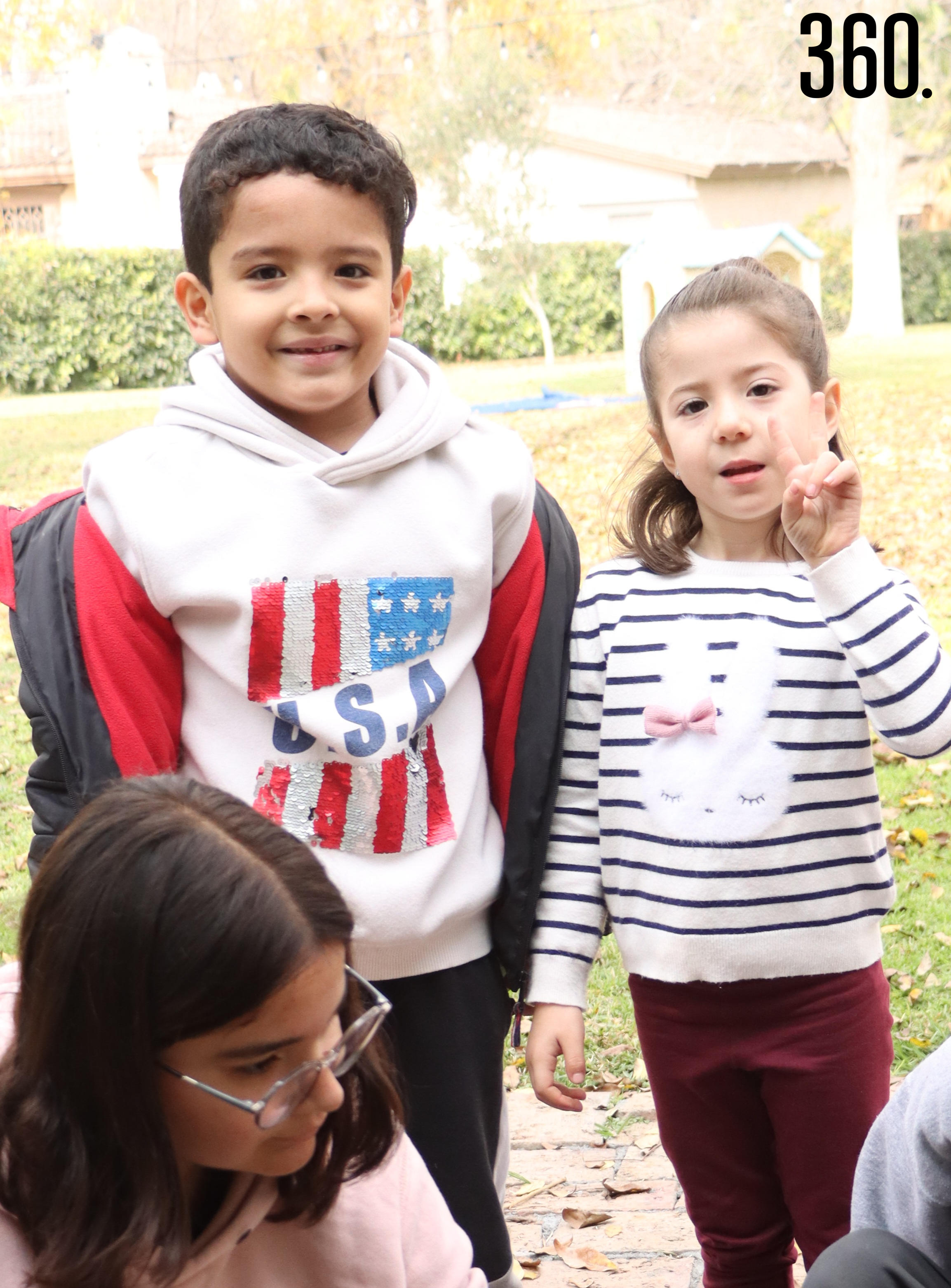 César Cisneros y Paula López.