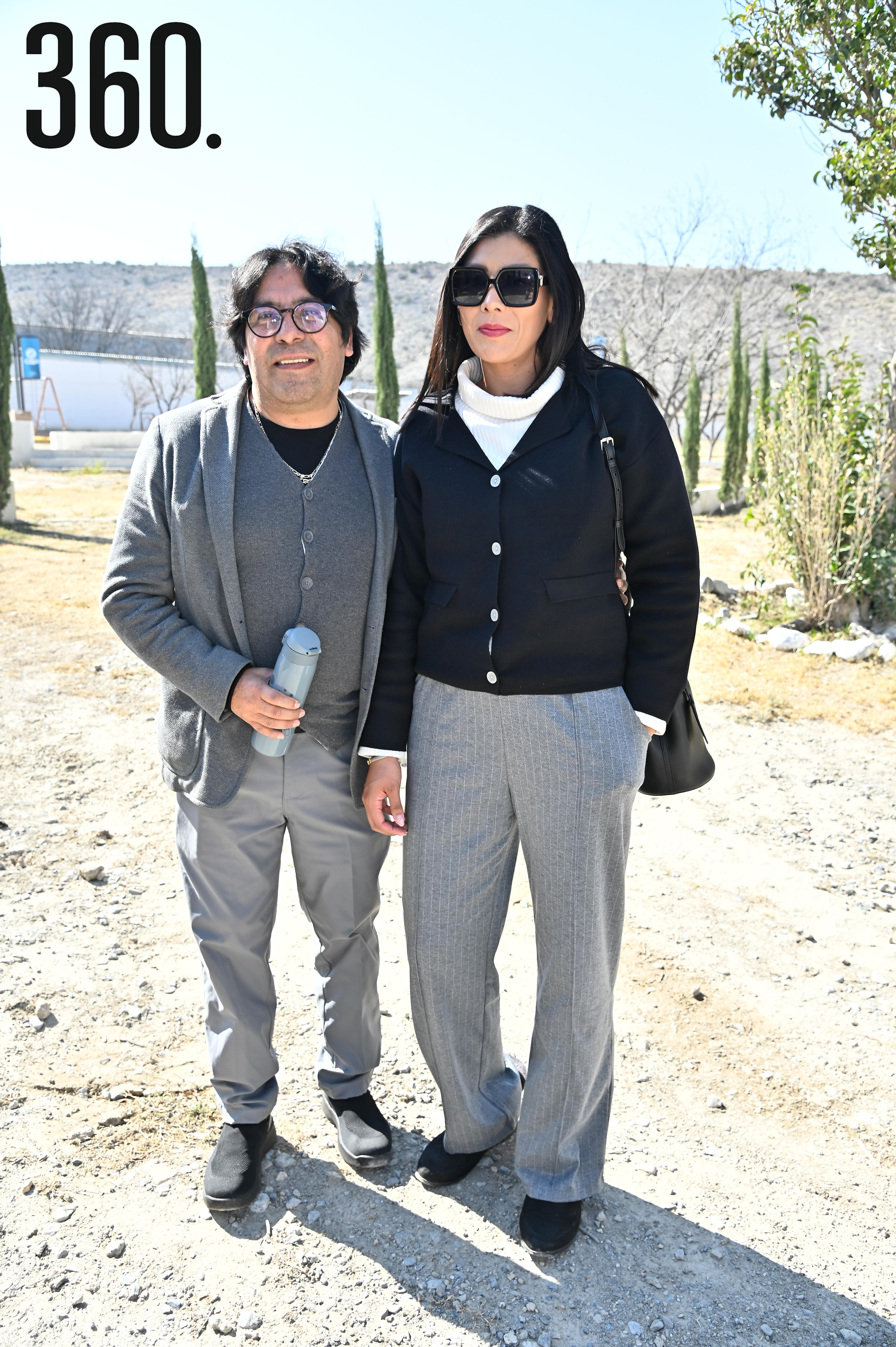 Humberto Peralta y Susana Barrera.