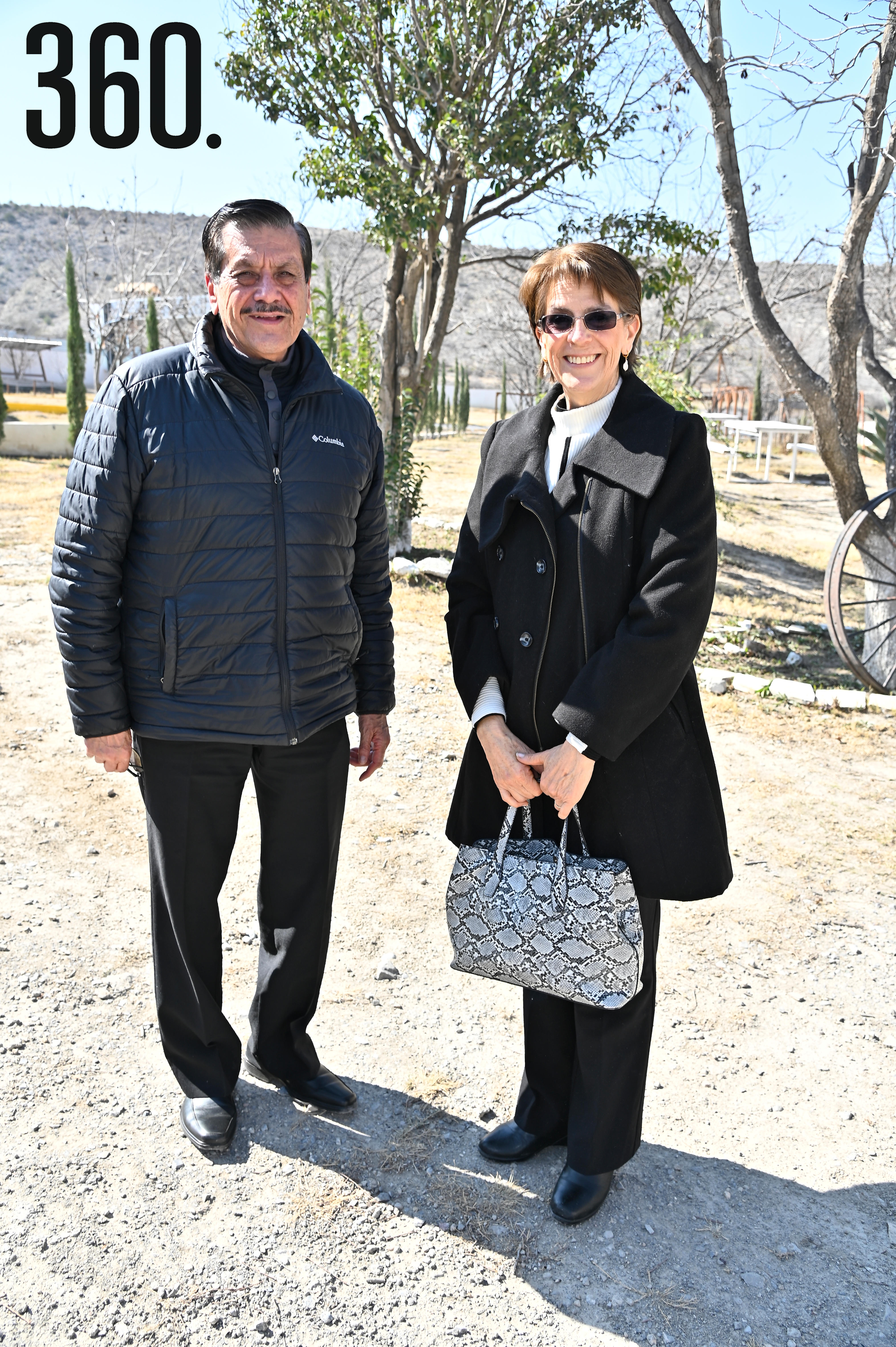 Manuel Flores y Adriana Villarreal.