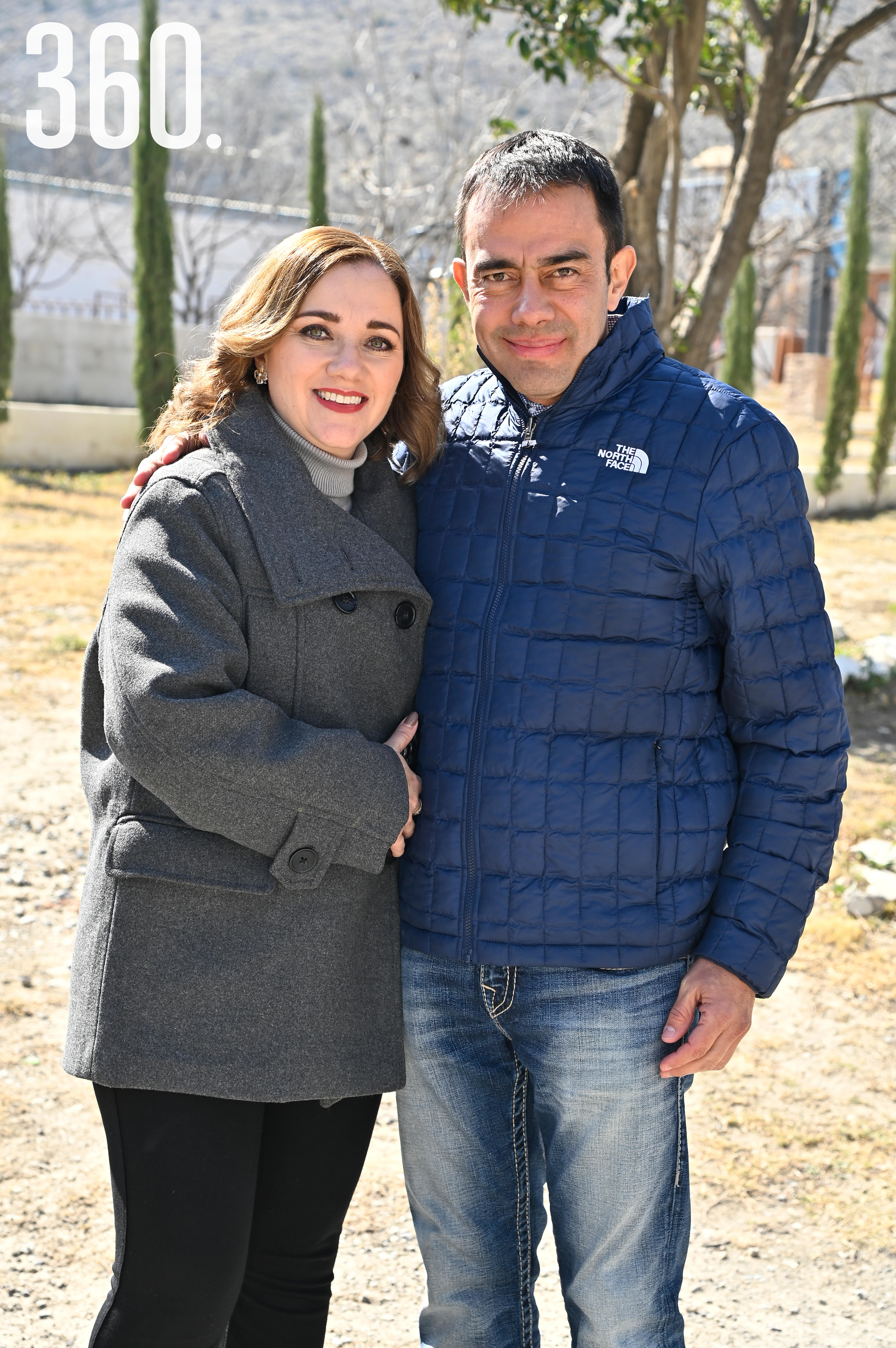 Carolina Santana y Arturo Reveles.