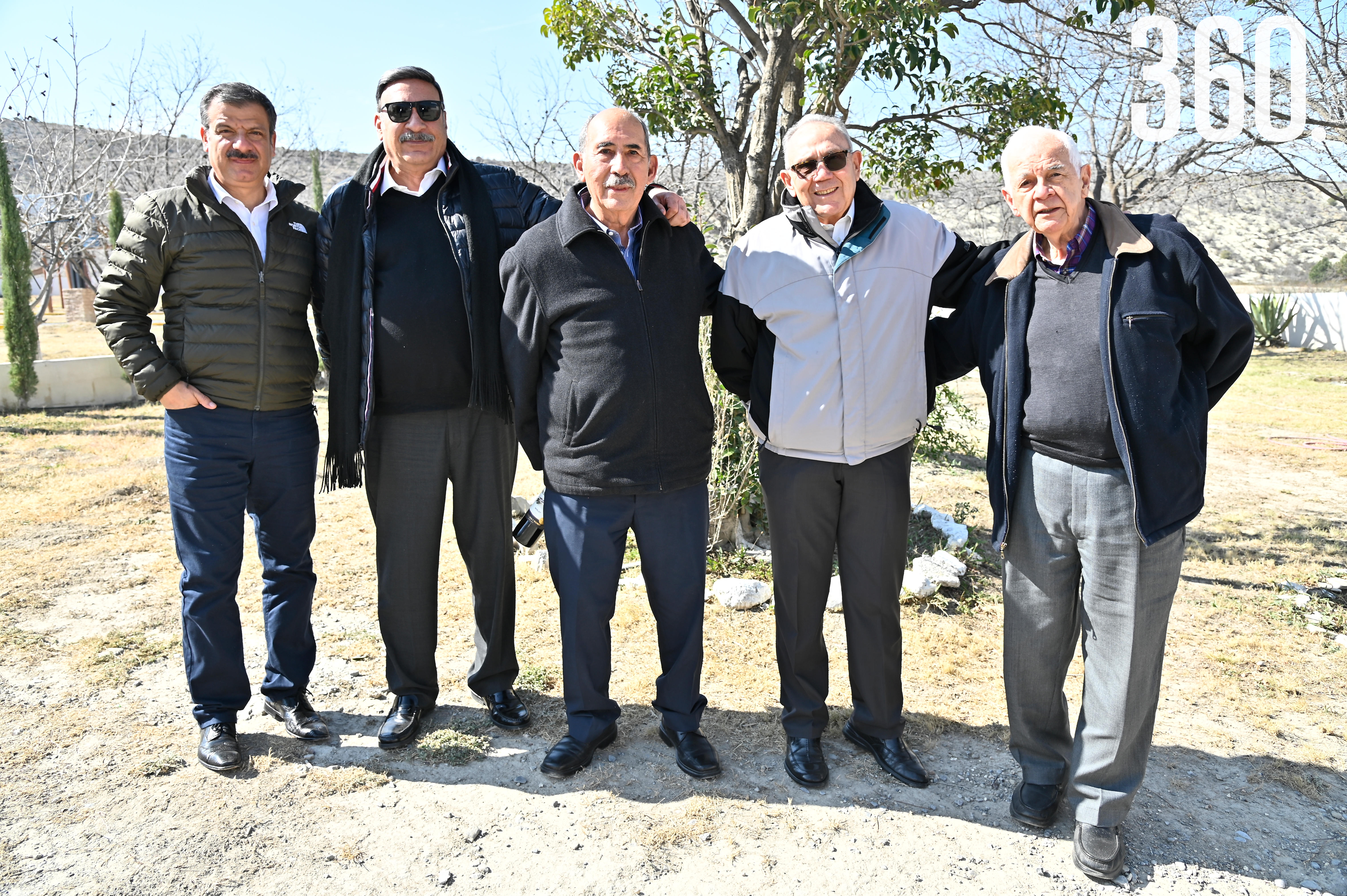Javier Calderón, José Antonio Lazcano, Miguel Villicaña, Everardo Padilla y Alberto Covarrubias.