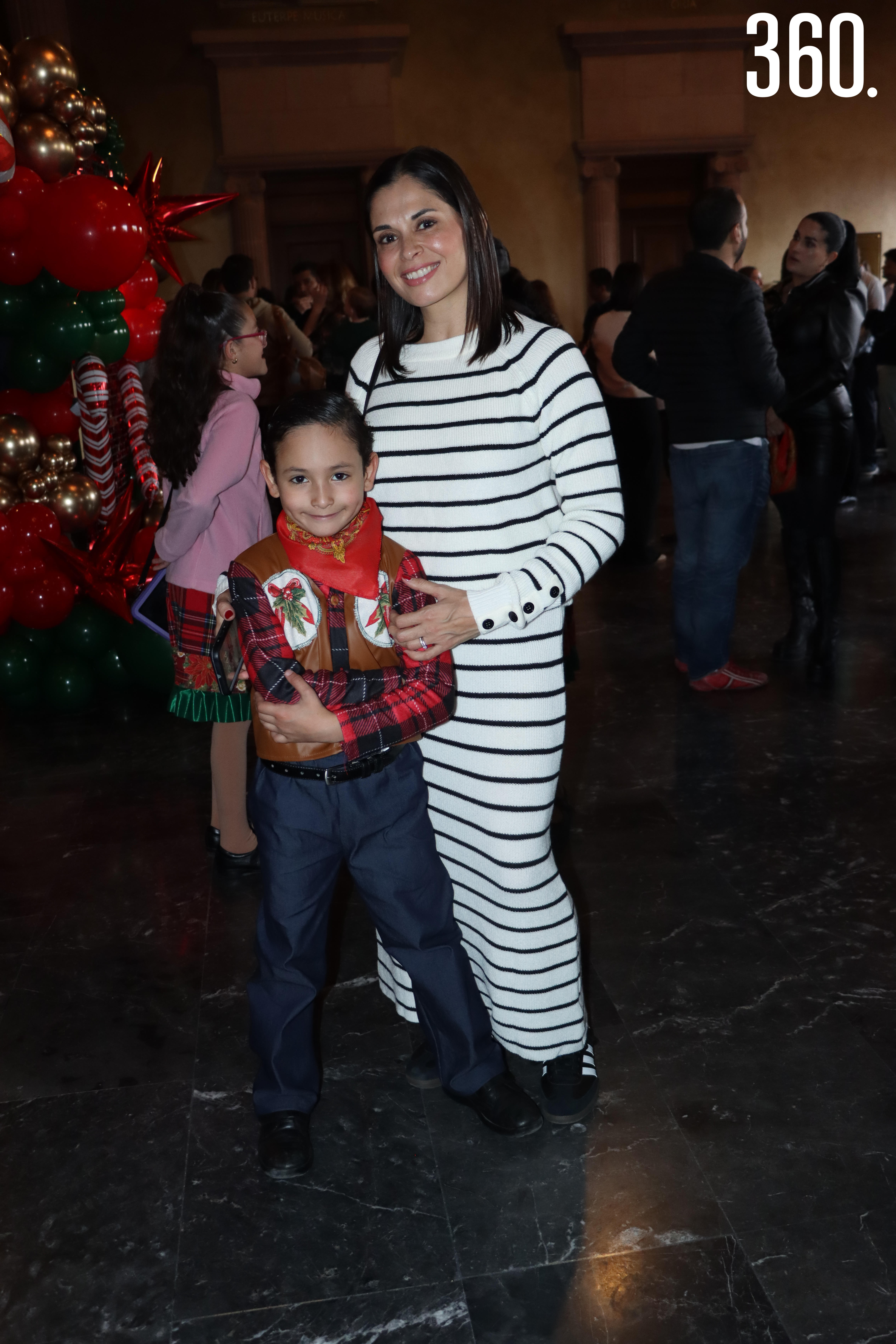 José David Gómez y Sonia Garza.