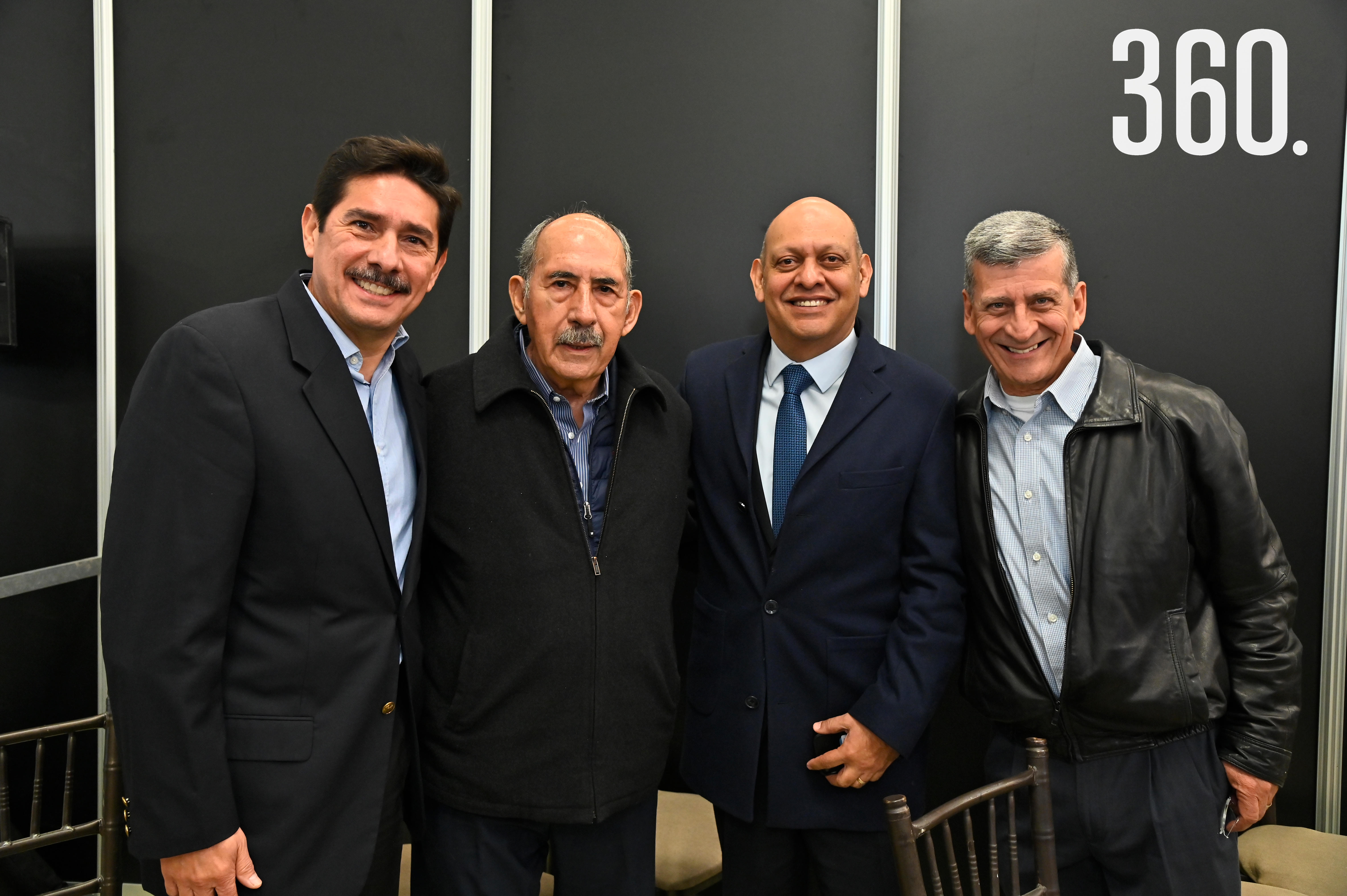 Jorge Guajardo, Miguel Villicaña, Joel Martínez y Carlos Orta.