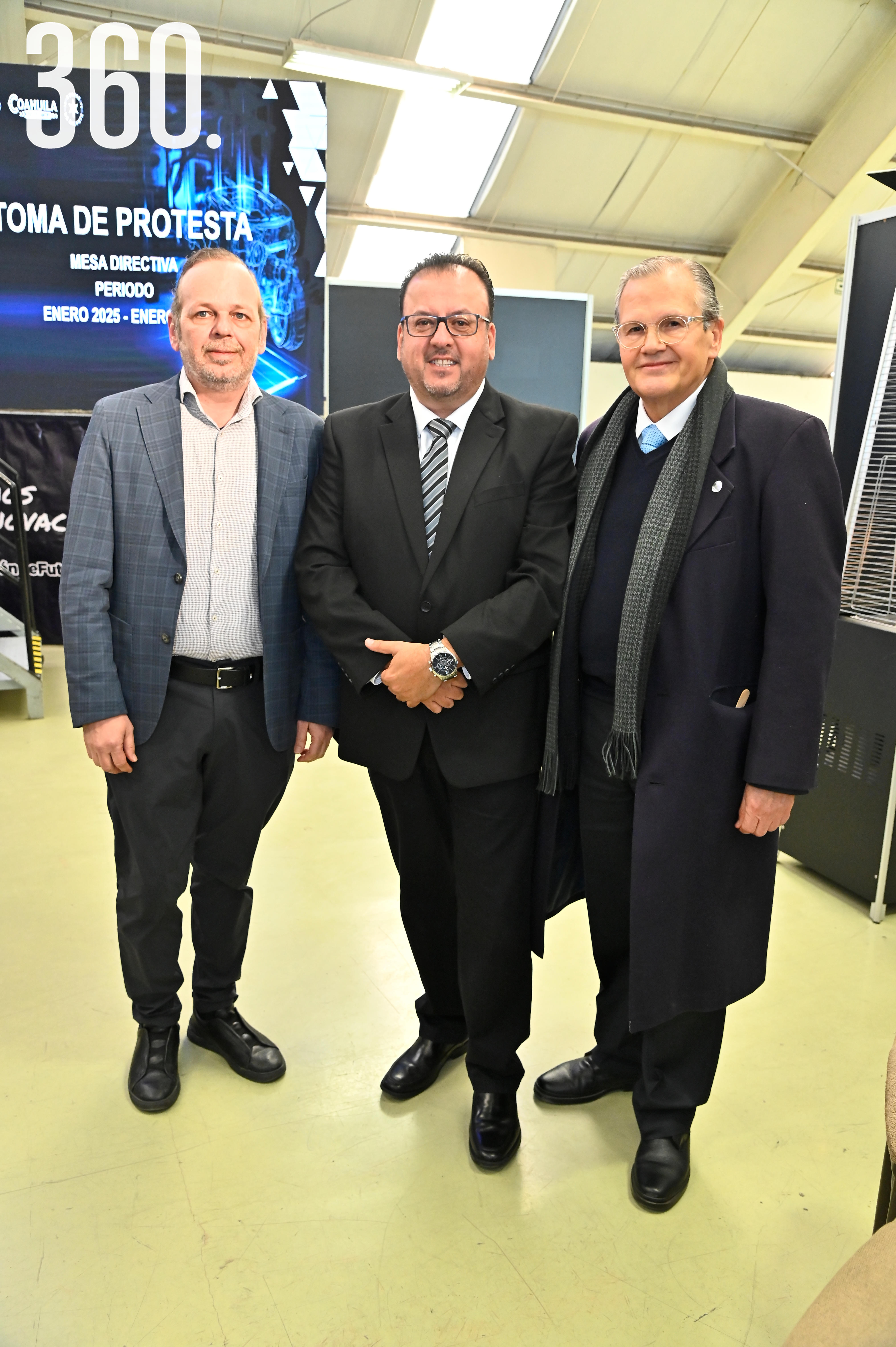 Edgar Zerrweck, Augusto Sandino y Jorge Verástegui.