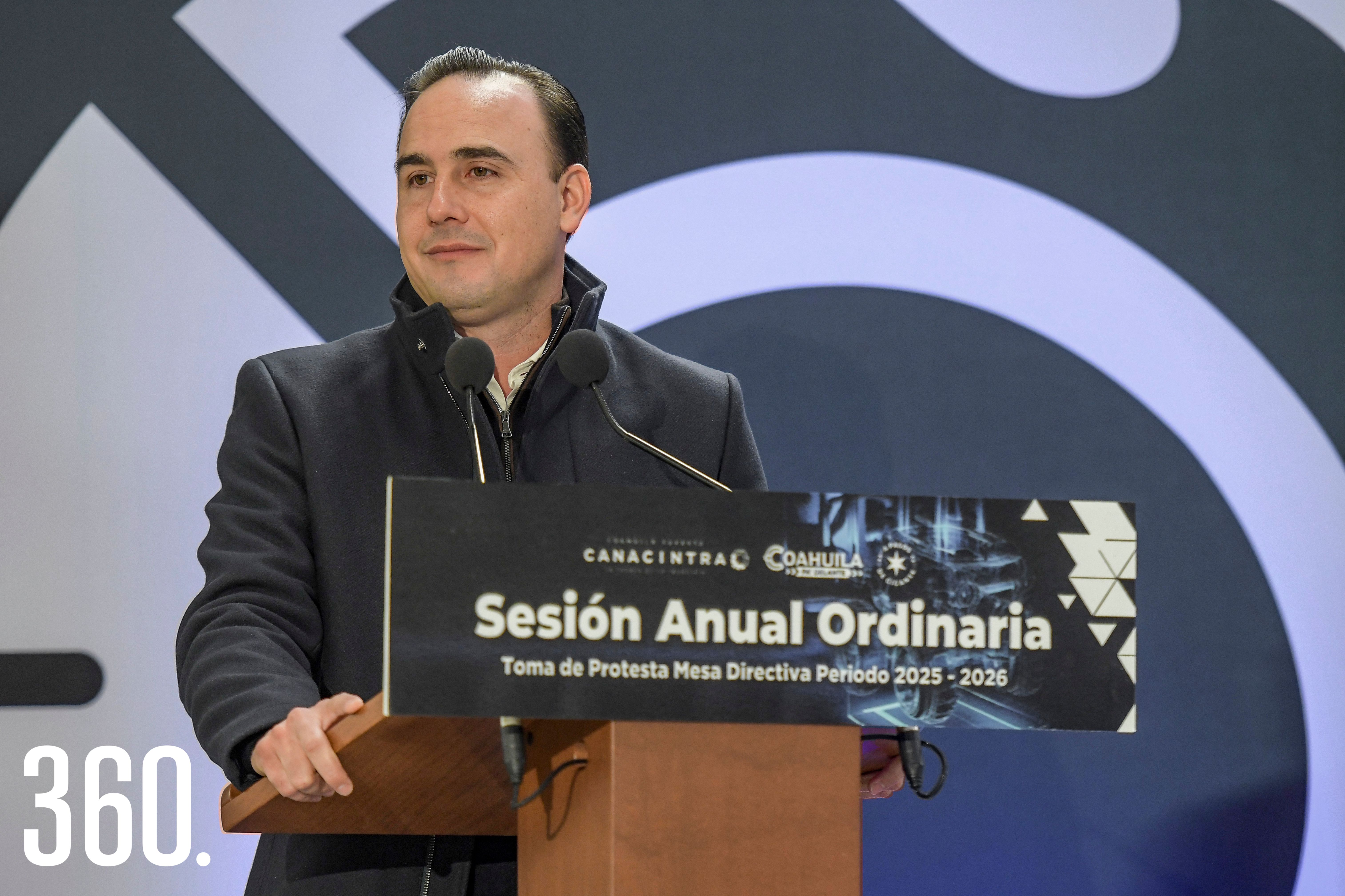 Manolo Jiménez, gobernador de Coahuila.