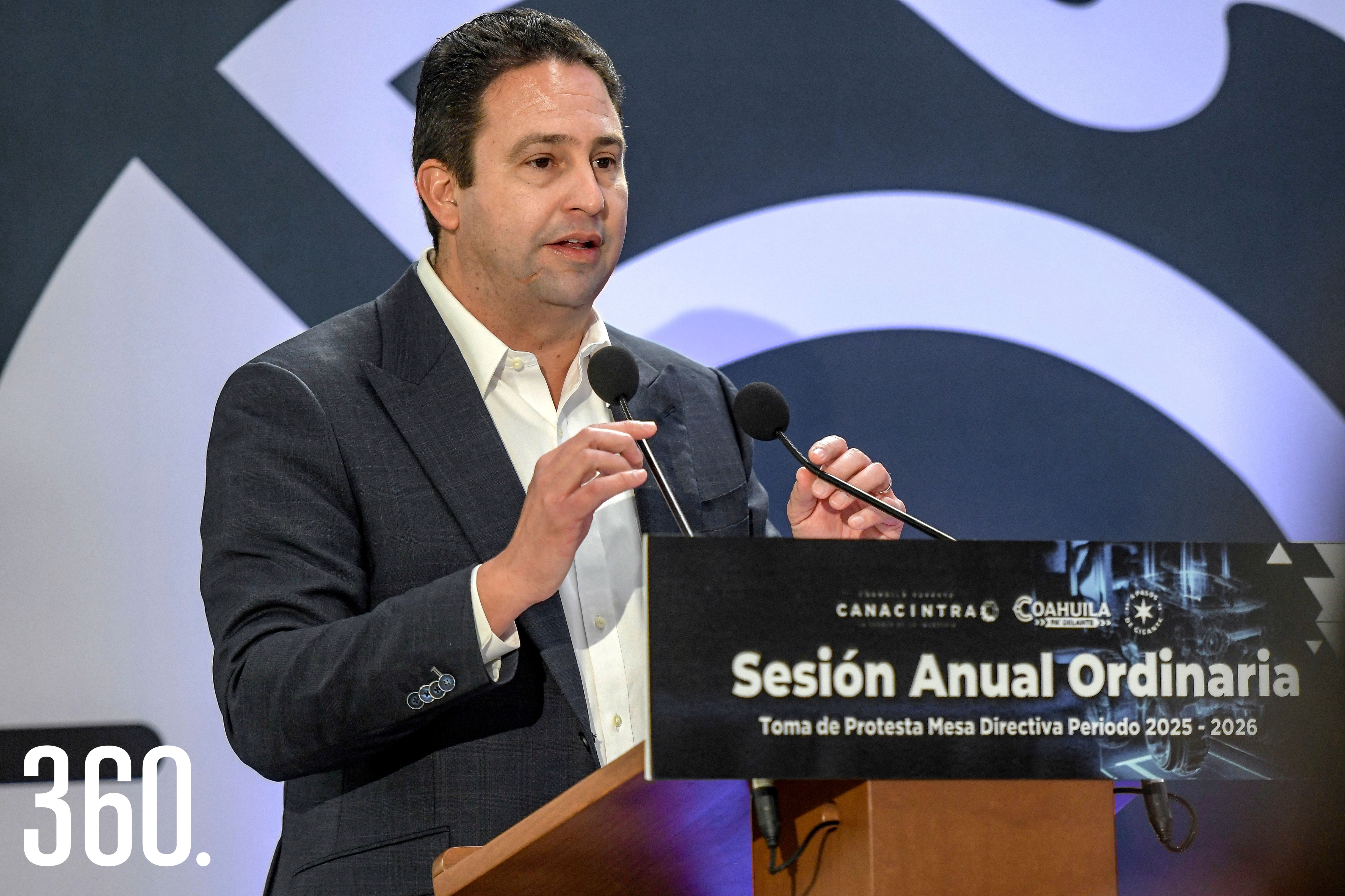 Javier Díaz, alcalde de Saltillo.