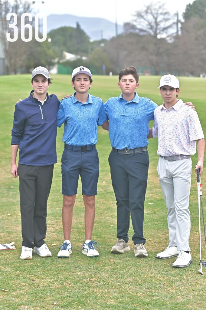 David Salazar, Hernán Nava, Sergio Sánchez y Mauricio Castañeda.
