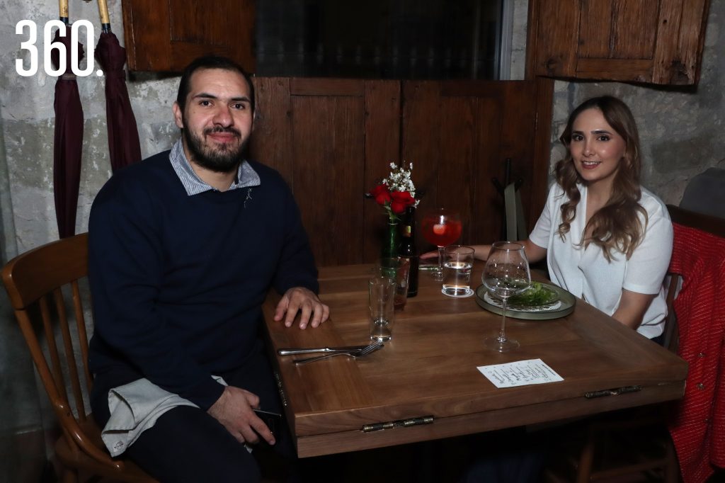 César Martín y Ángela Ramos.