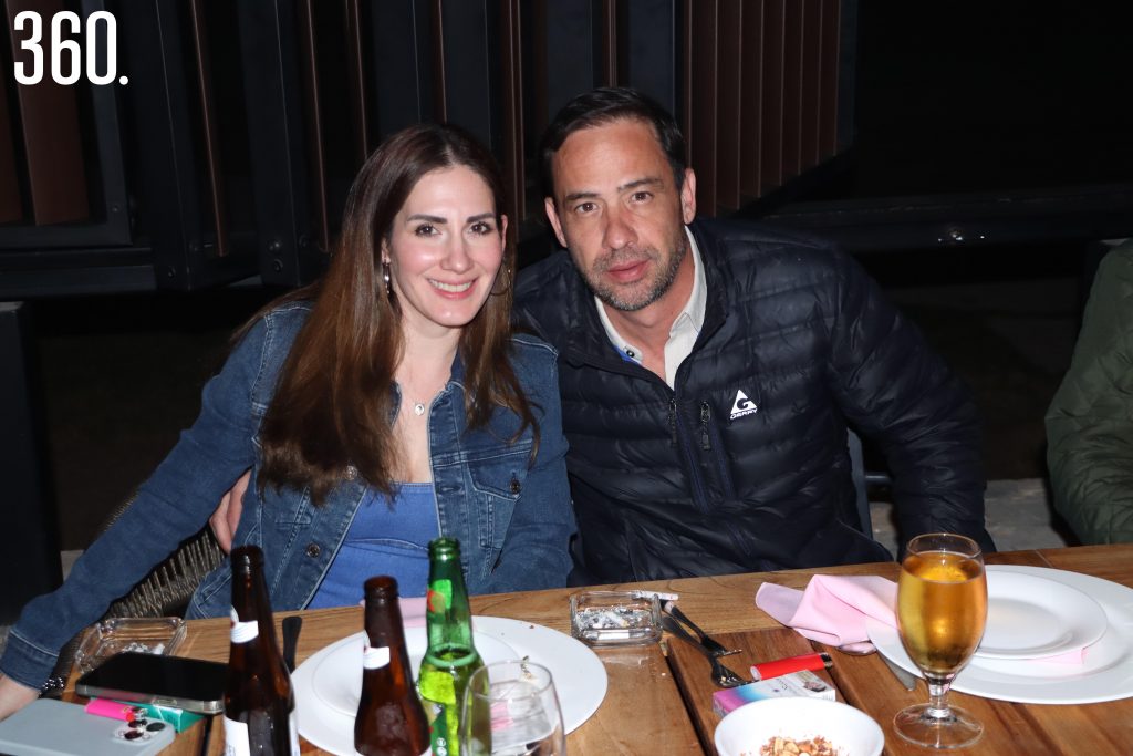 Ale de Anda y Jorge Arizpe.