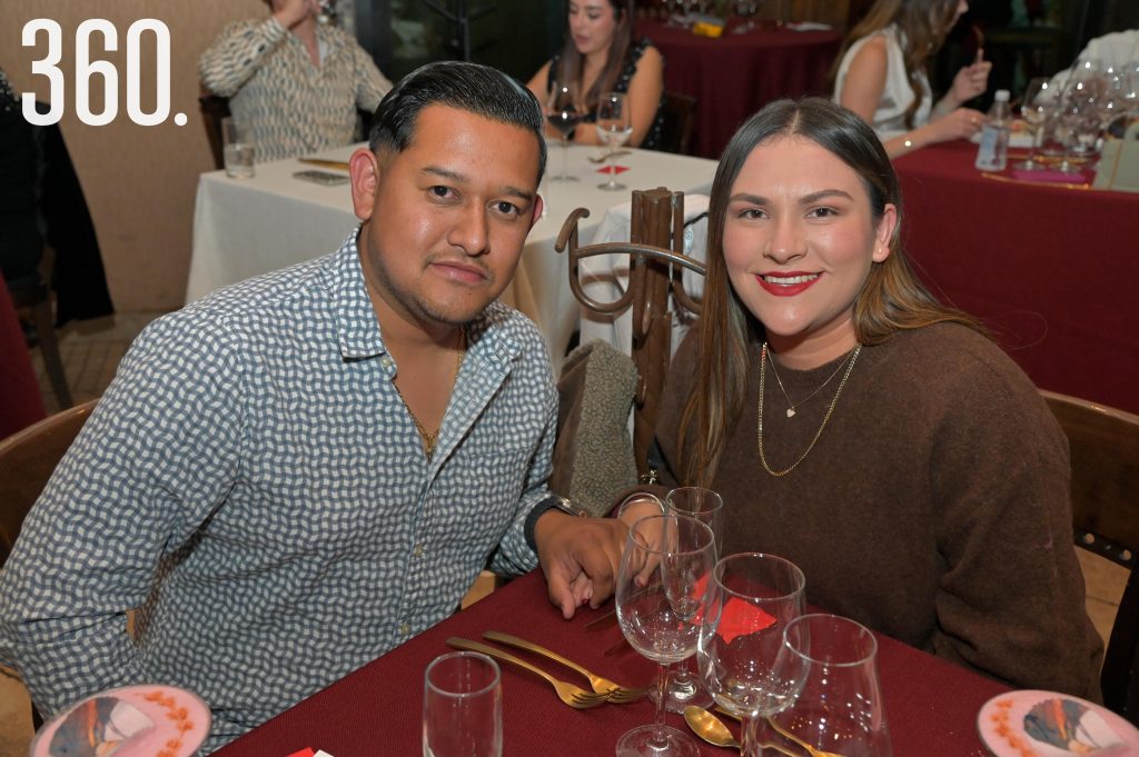 Edwin Mendoza y Vanesa Álvarez.