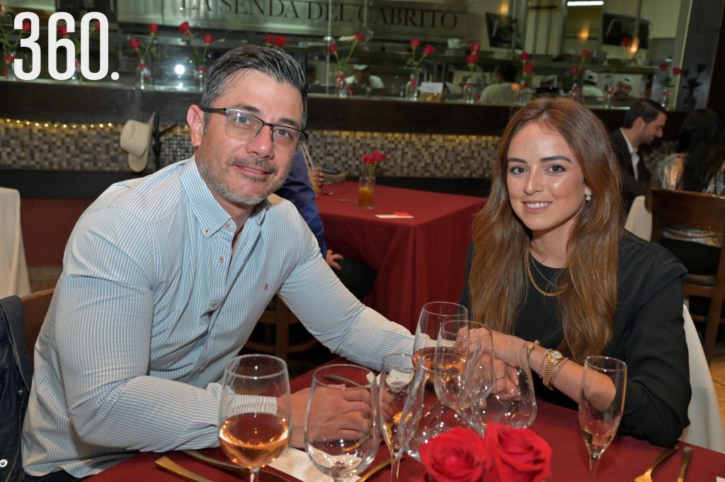 José Riojas y Diana Gutiérrez.