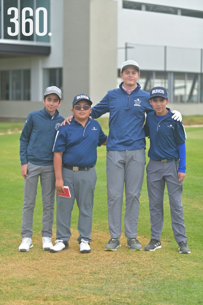 Octavio González, Elliot Amaro, Eugenio Cano y Ricardo Santos.