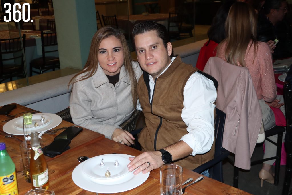 Gaby Morales y Jorge de las Fuentes.