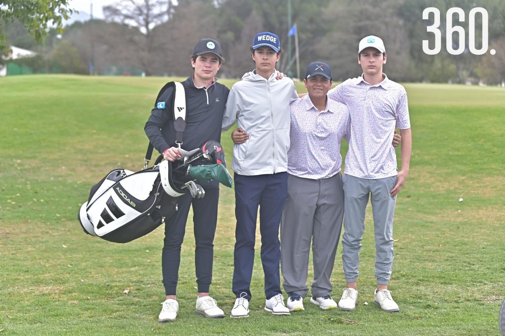 Emiliano Doehner, Alfonso Prieto, León Darío Guerra y Alejandro Montemayor.