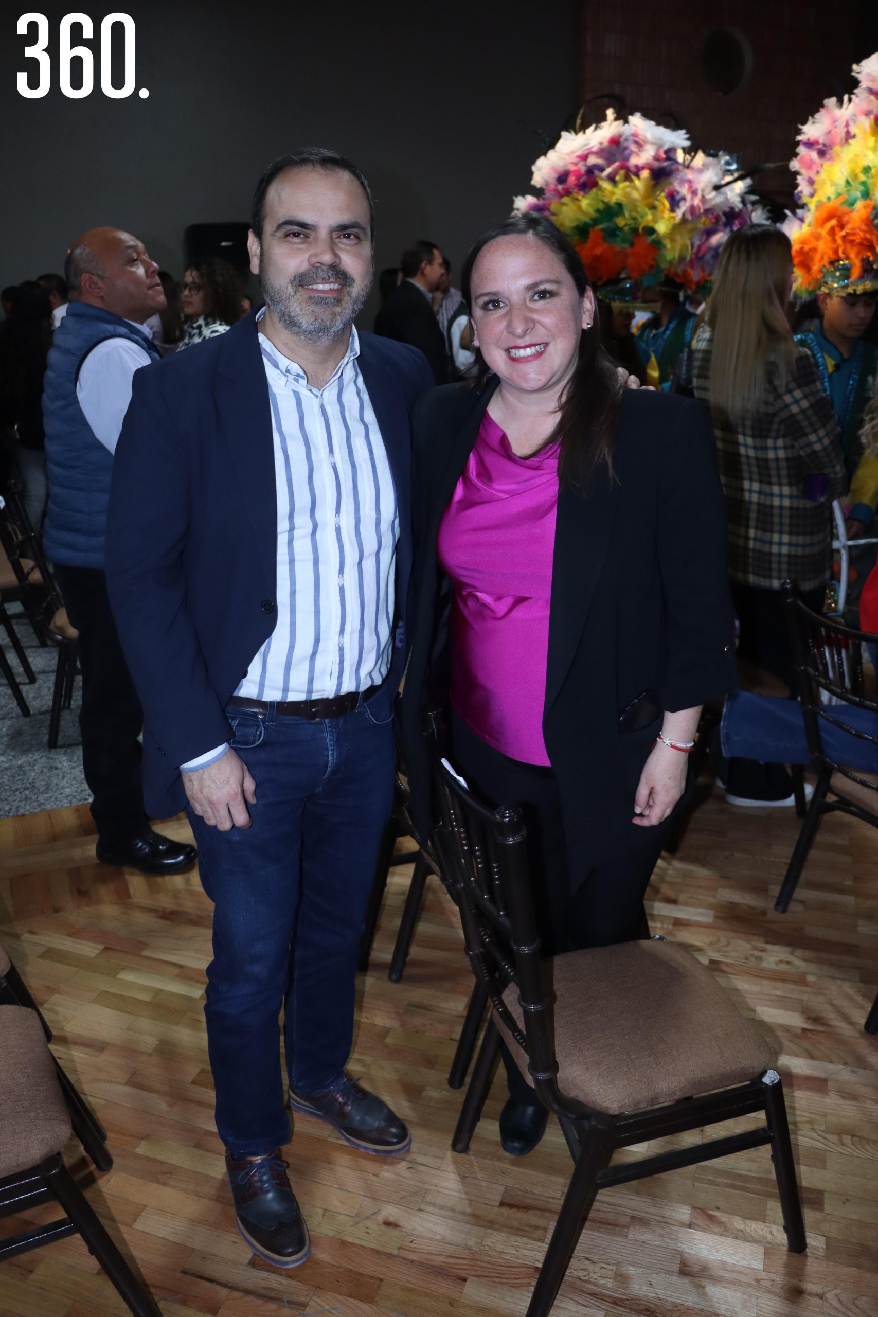 Ricardo Sánchez y Alejandra Gutiérrez.