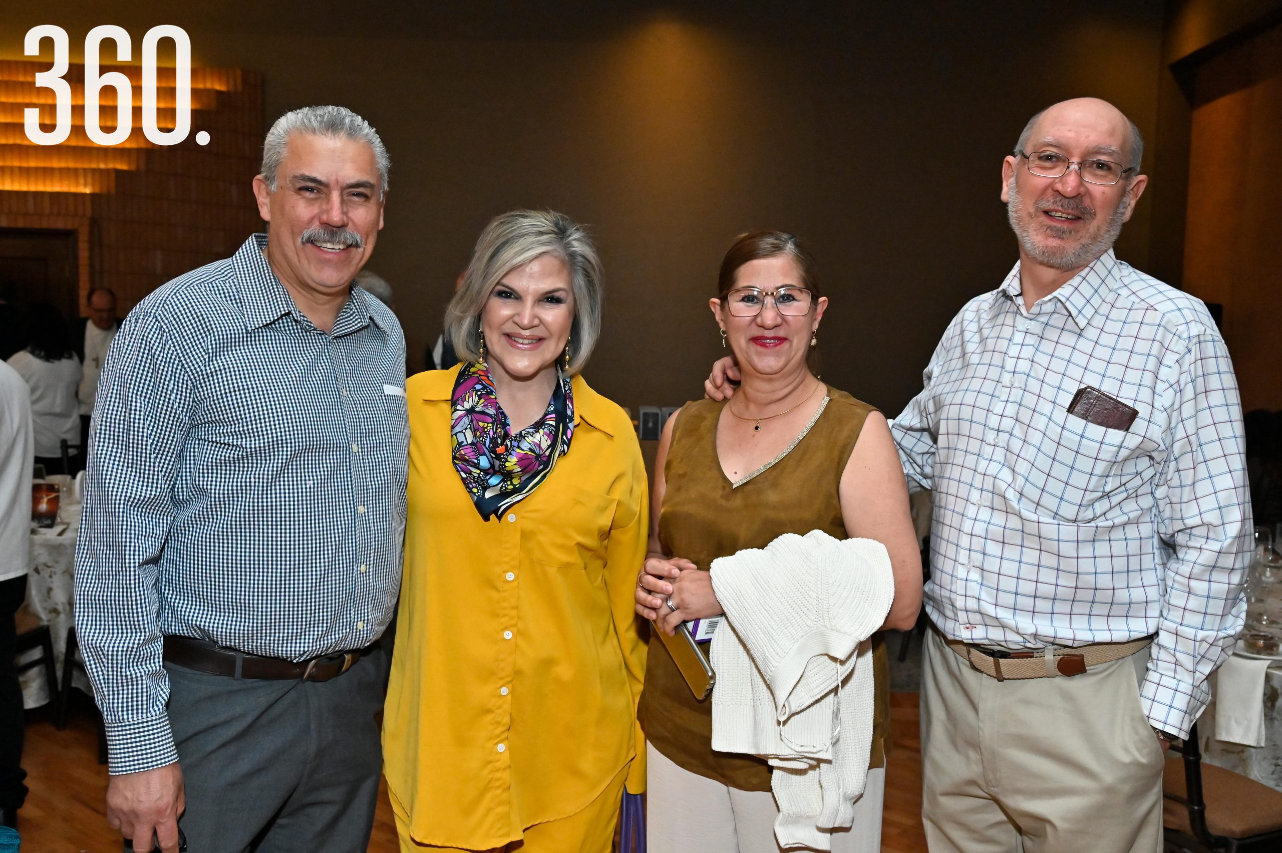 Sergio Salazar, Leticia Rodarte, Luz Marina de la Fuente y Enrique Viesca.
