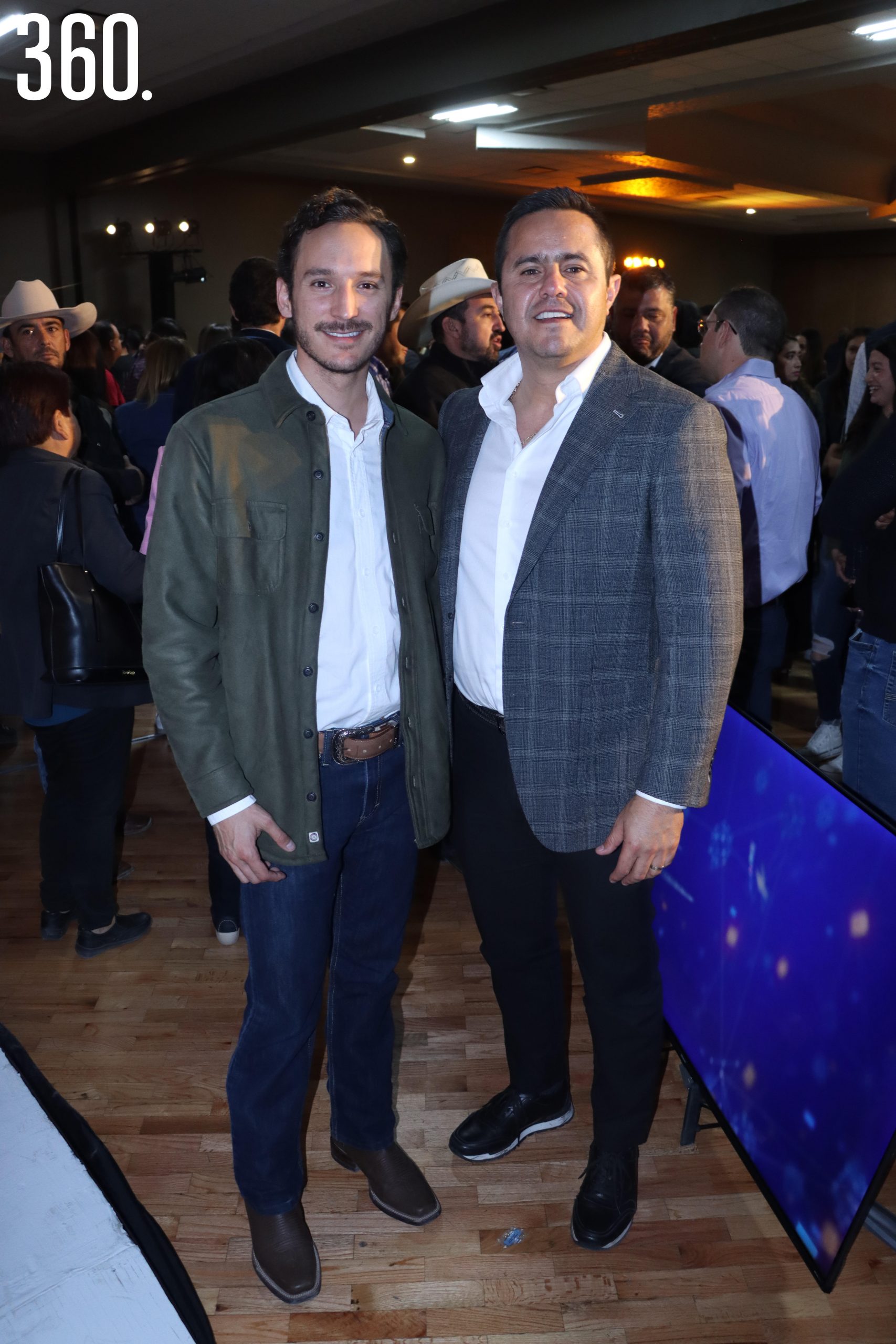 Carlos Farías y César Moreno.