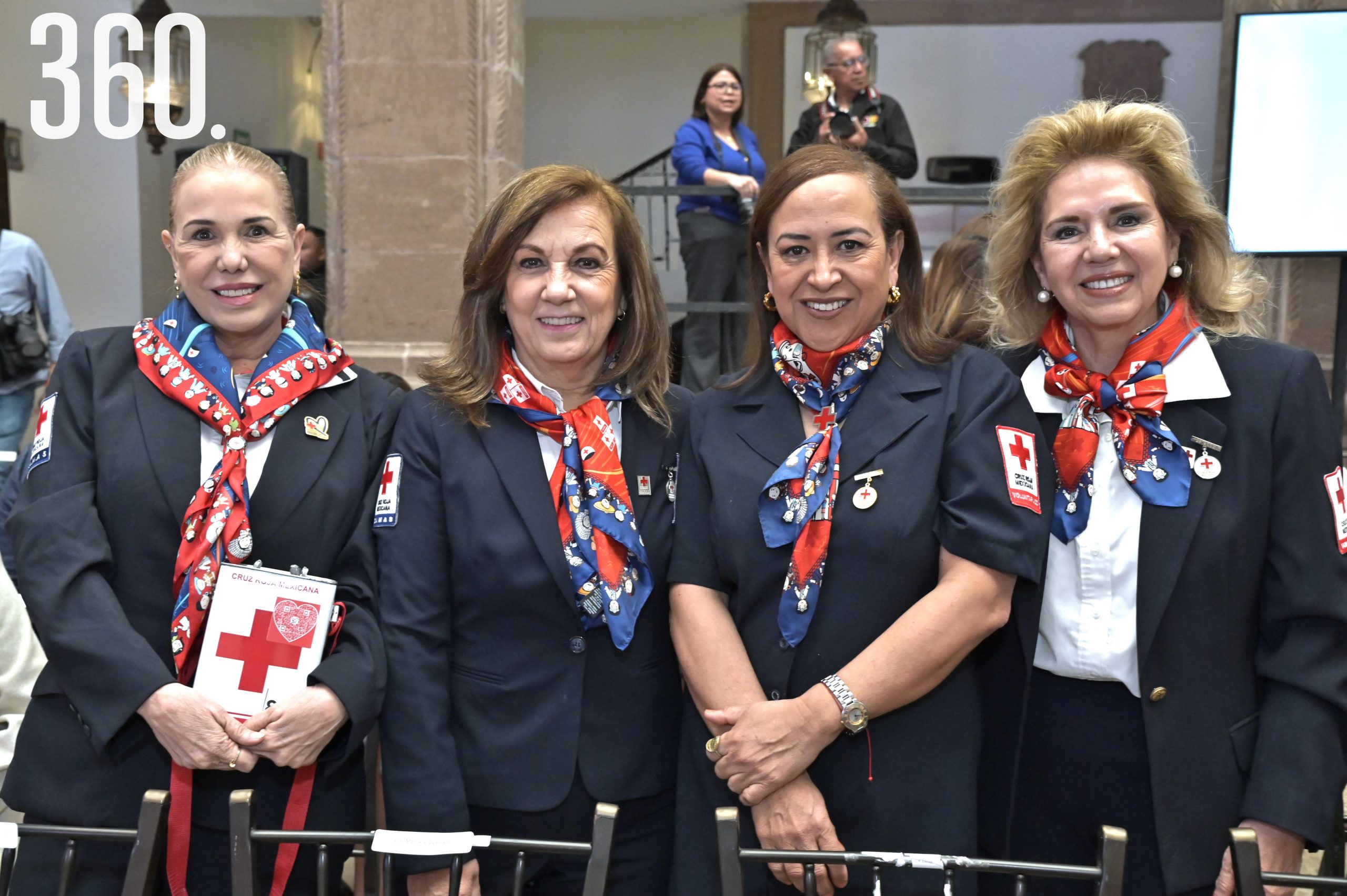 Laura Gloria, Mónica Cepeda, Lula Sánchez y Lucila Ruiz.
