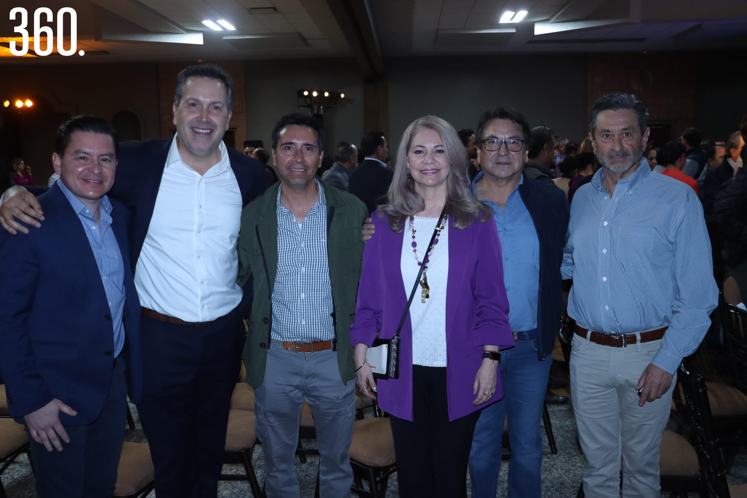 Luis Garza, Armando Castilla, Emmanuel Olache, Marisol Díaz, Alejandro Gutiérrez y Gustavo Gutiérrez.