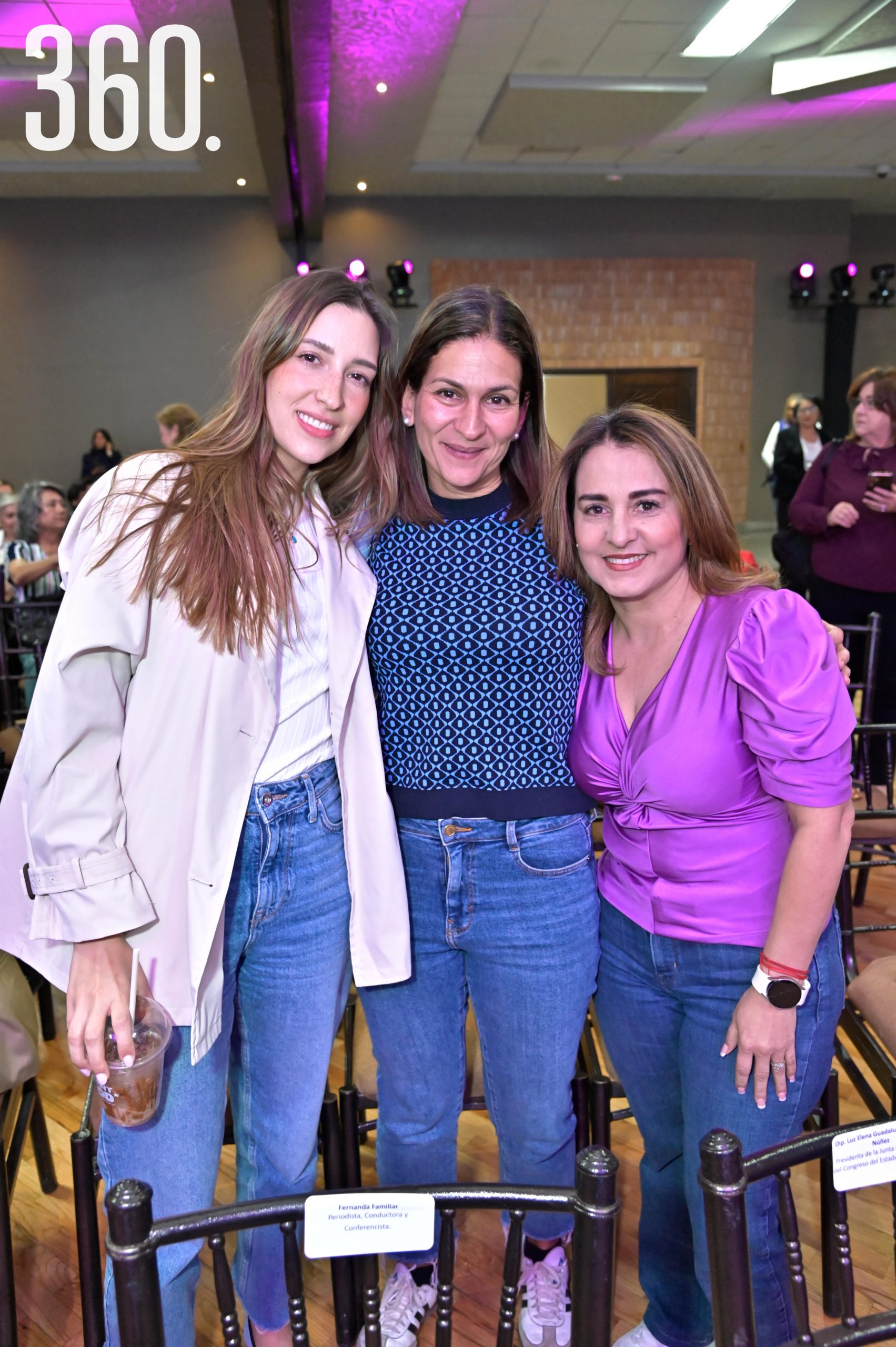 Bárbara, Patricia y Katy Labastida.